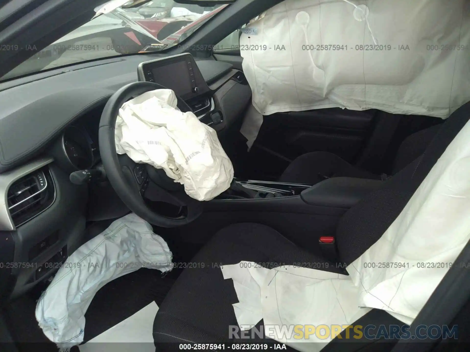 5 Photograph of a damaged car JTNKHMBX8K1013171 TOYOTA C-HR 2019