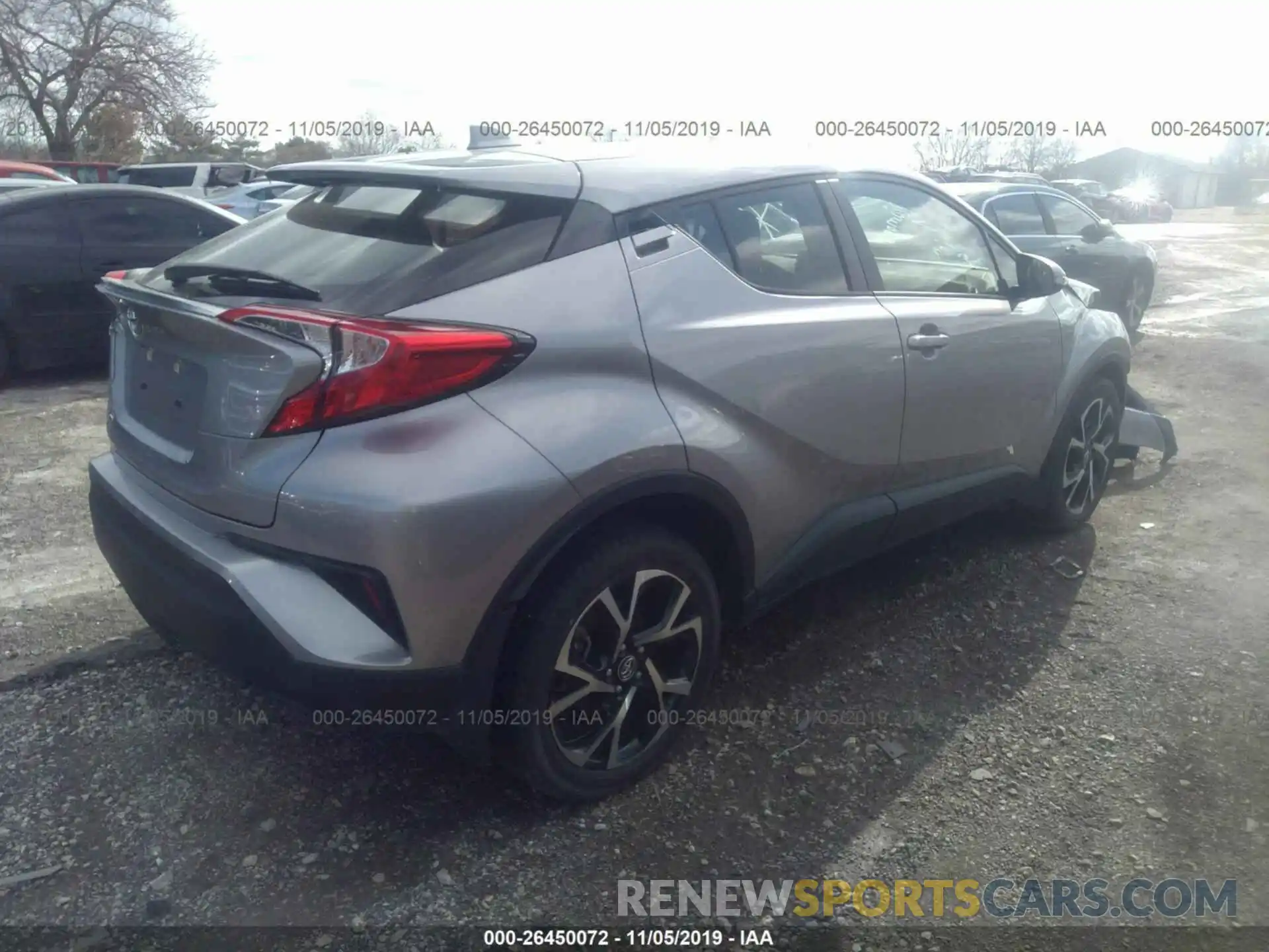 4 Photograph of a damaged car JTNKHMBX8K1014031 TOYOTA C-HR 2019