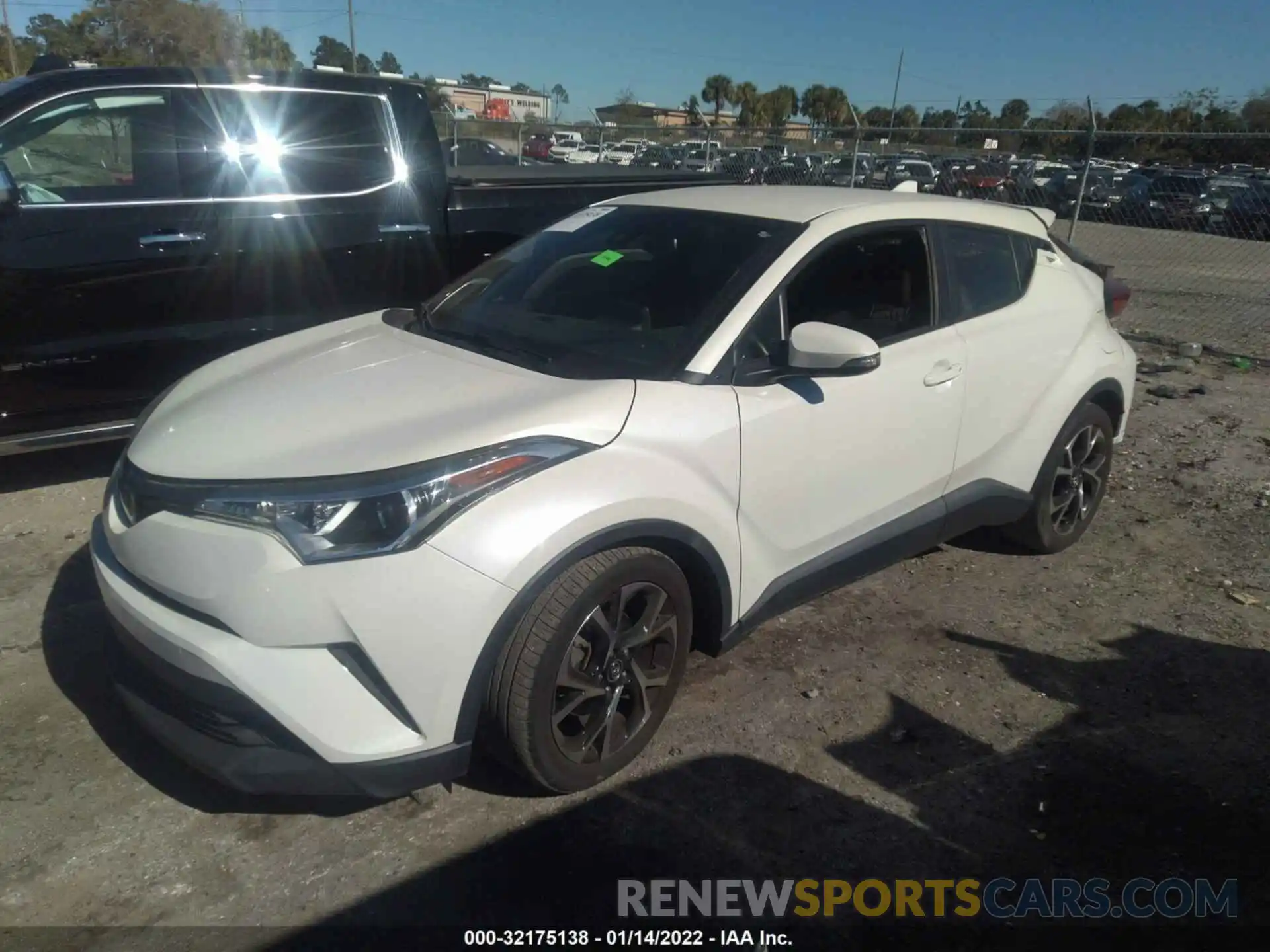 2 Photograph of a damaged car JTNKHMBX8K1014174 TOYOTA C-HR 2019