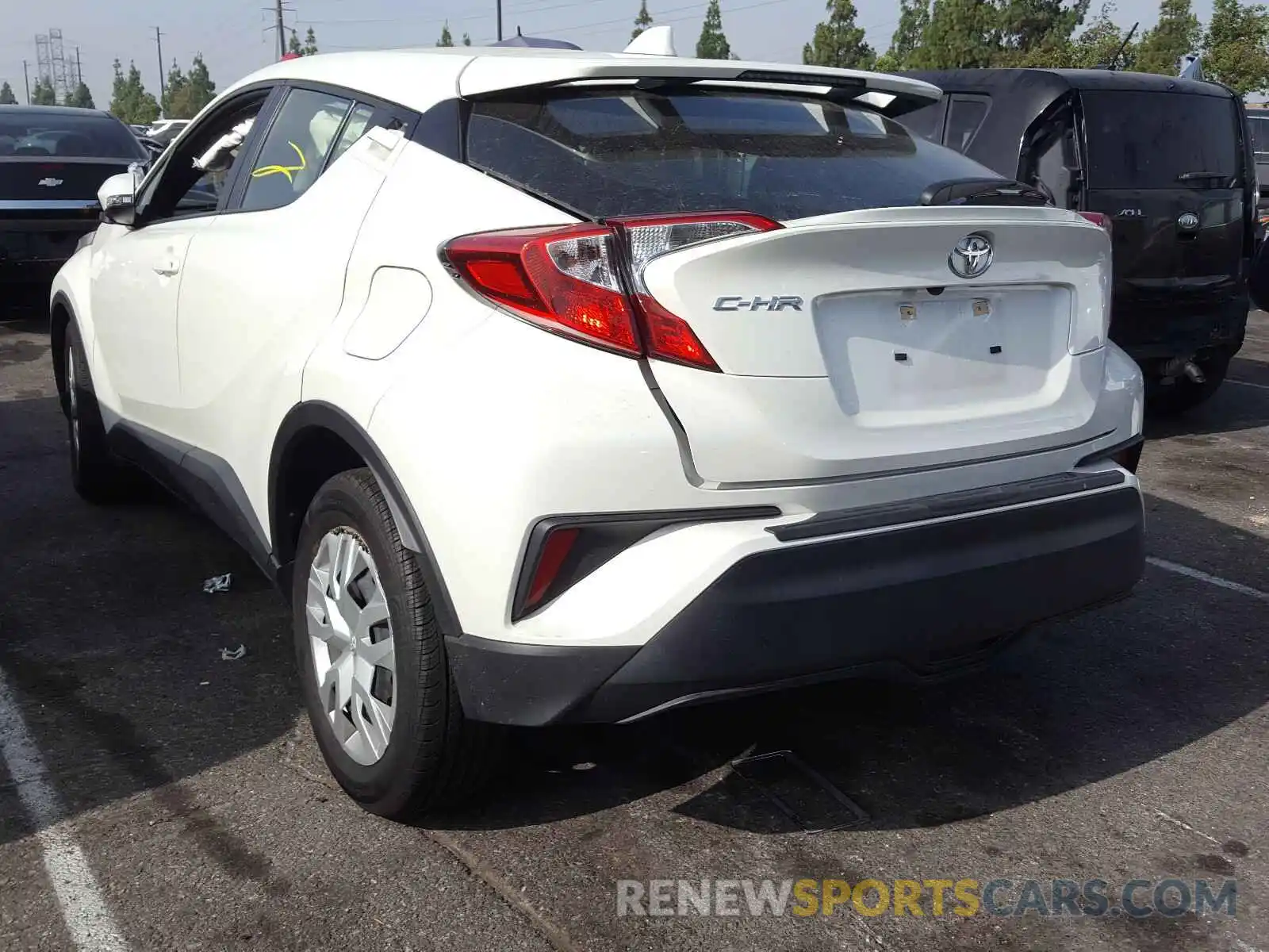 3 Photograph of a damaged car JTNKHMBX8K1014479 TOYOTA C-HR 2019