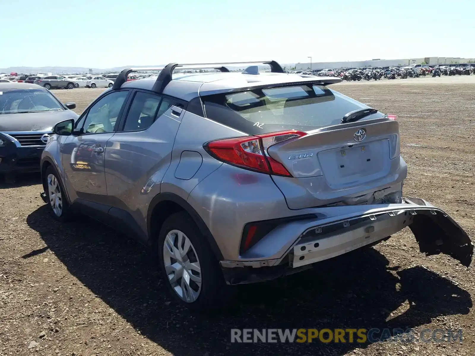 3 Photograph of a damaged car JTNKHMBX8K1015535 TOYOTA C-HR 2019