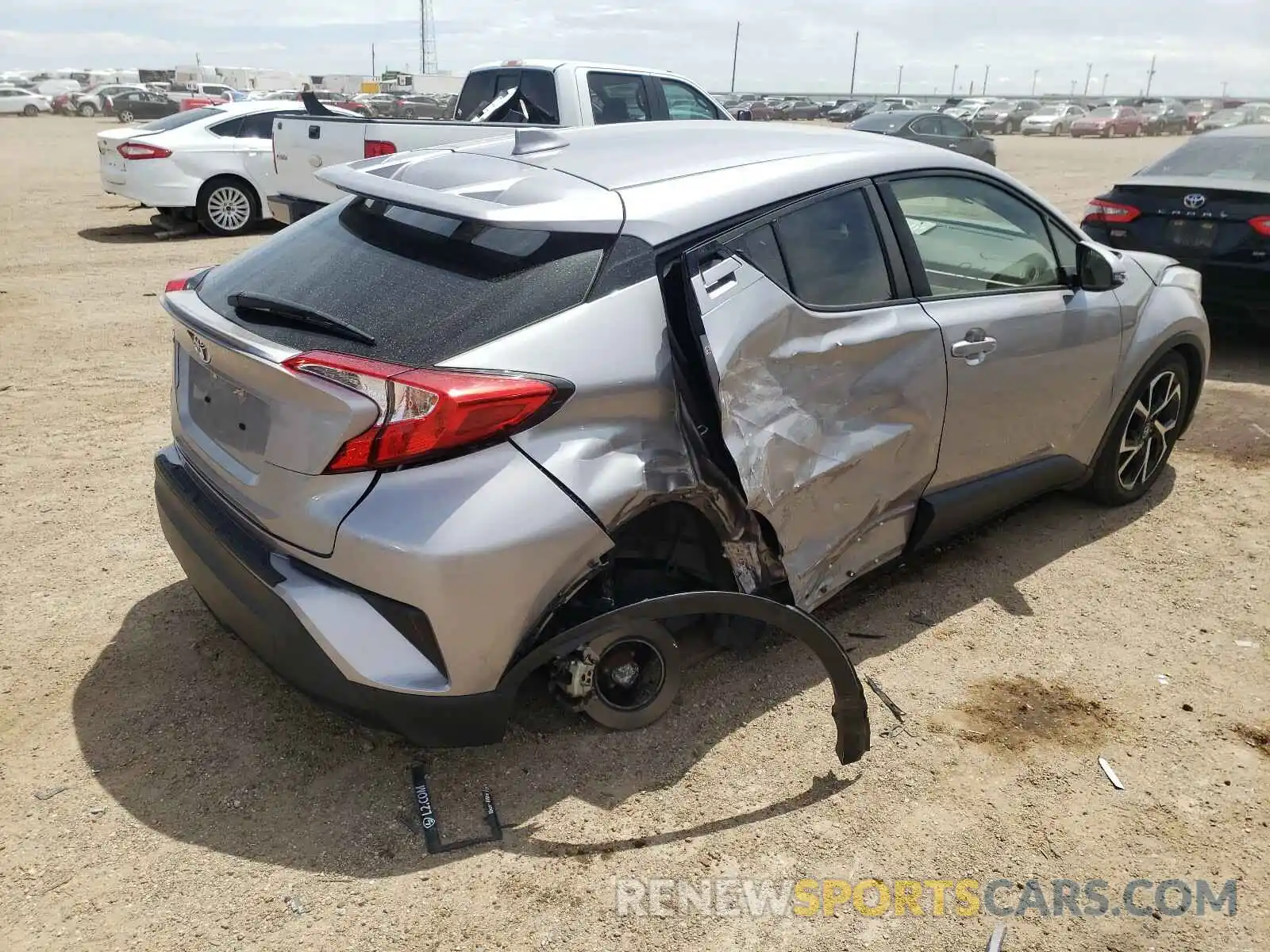 9 Фотография поврежденного автомобиля JTNKHMBX8K1015650 TOYOTA C-HR 2019