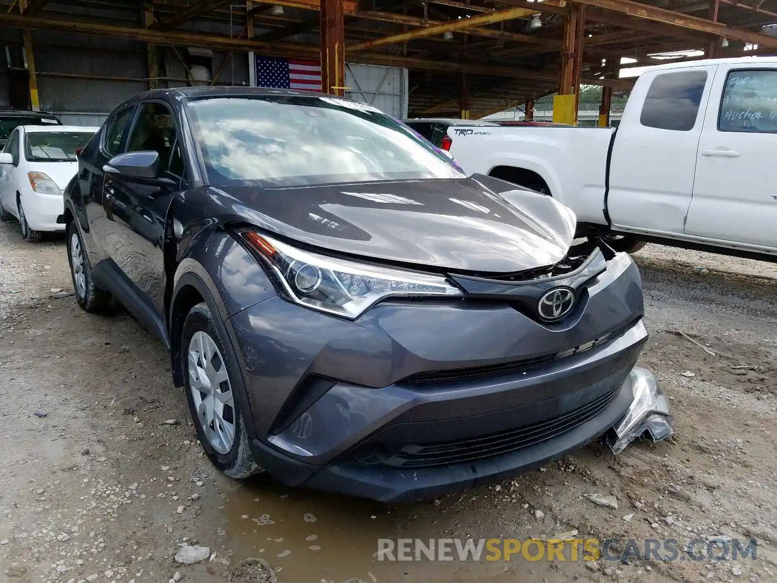 1 Photograph of a damaged car JTNKHMBX8K1018015 TOYOTA C-HR 2019