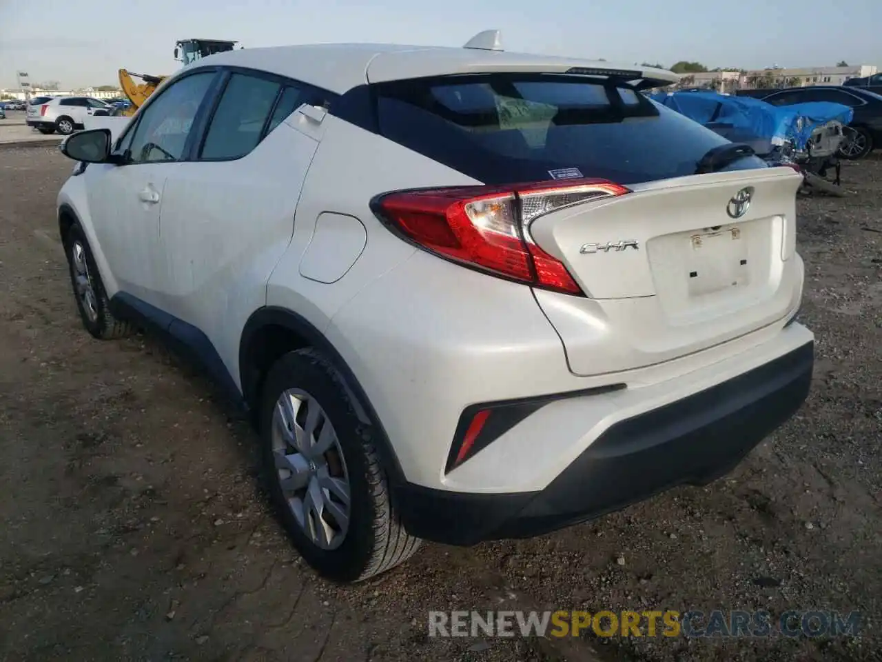 3 Photograph of a damaged car JTNKHMBX8K1018239 TOYOTA C-HR 2019