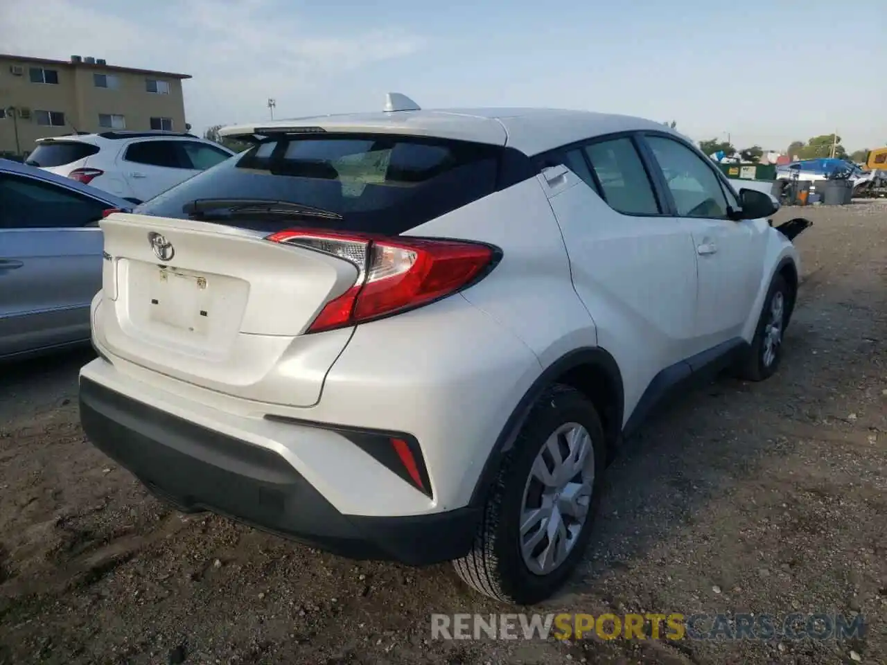 4 Photograph of a damaged car JTNKHMBX8K1018239 TOYOTA C-HR 2019