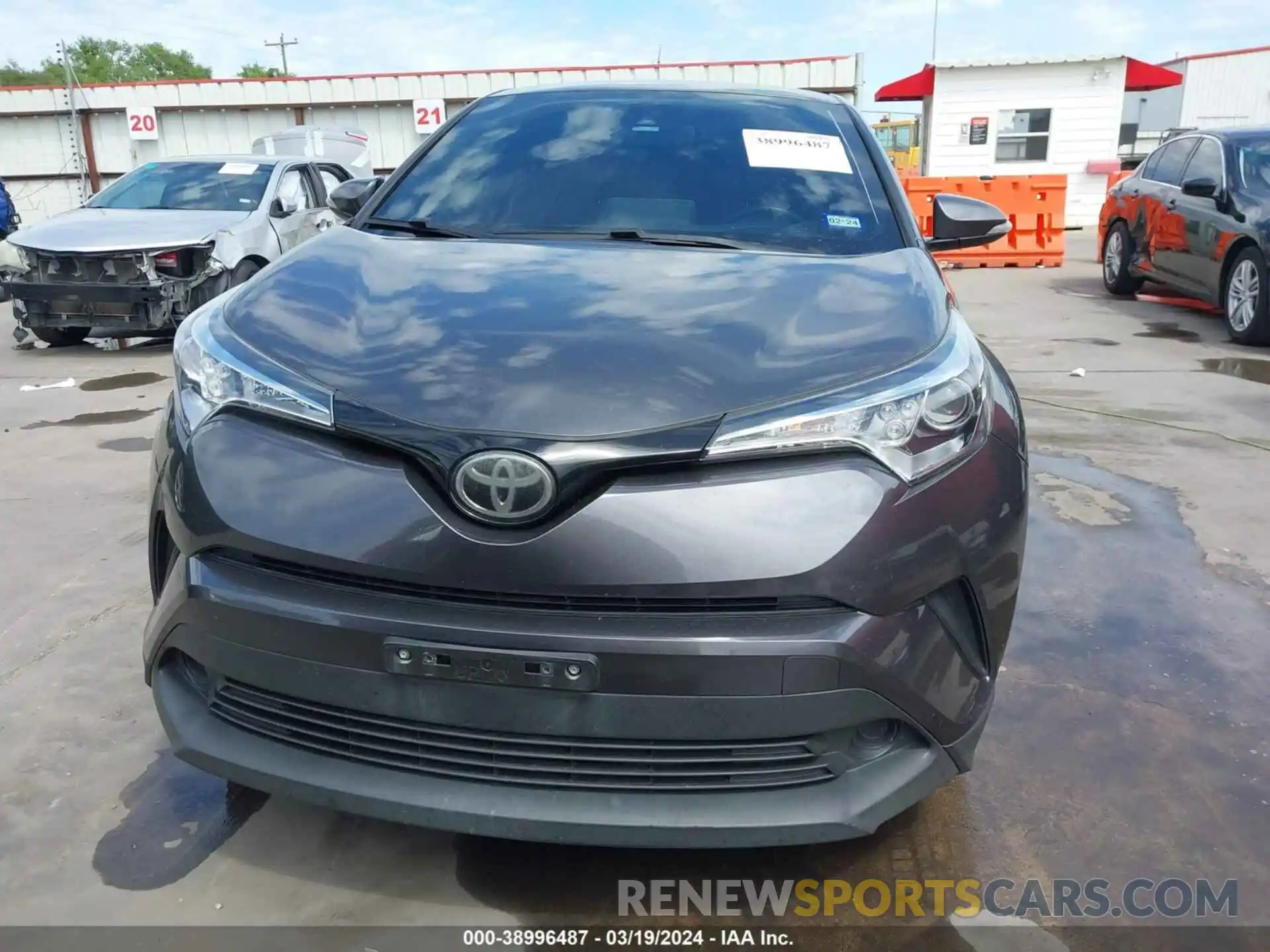 12 Photograph of a damaged car JTNKHMBX8K1018287 TOYOTA C-HR 2019