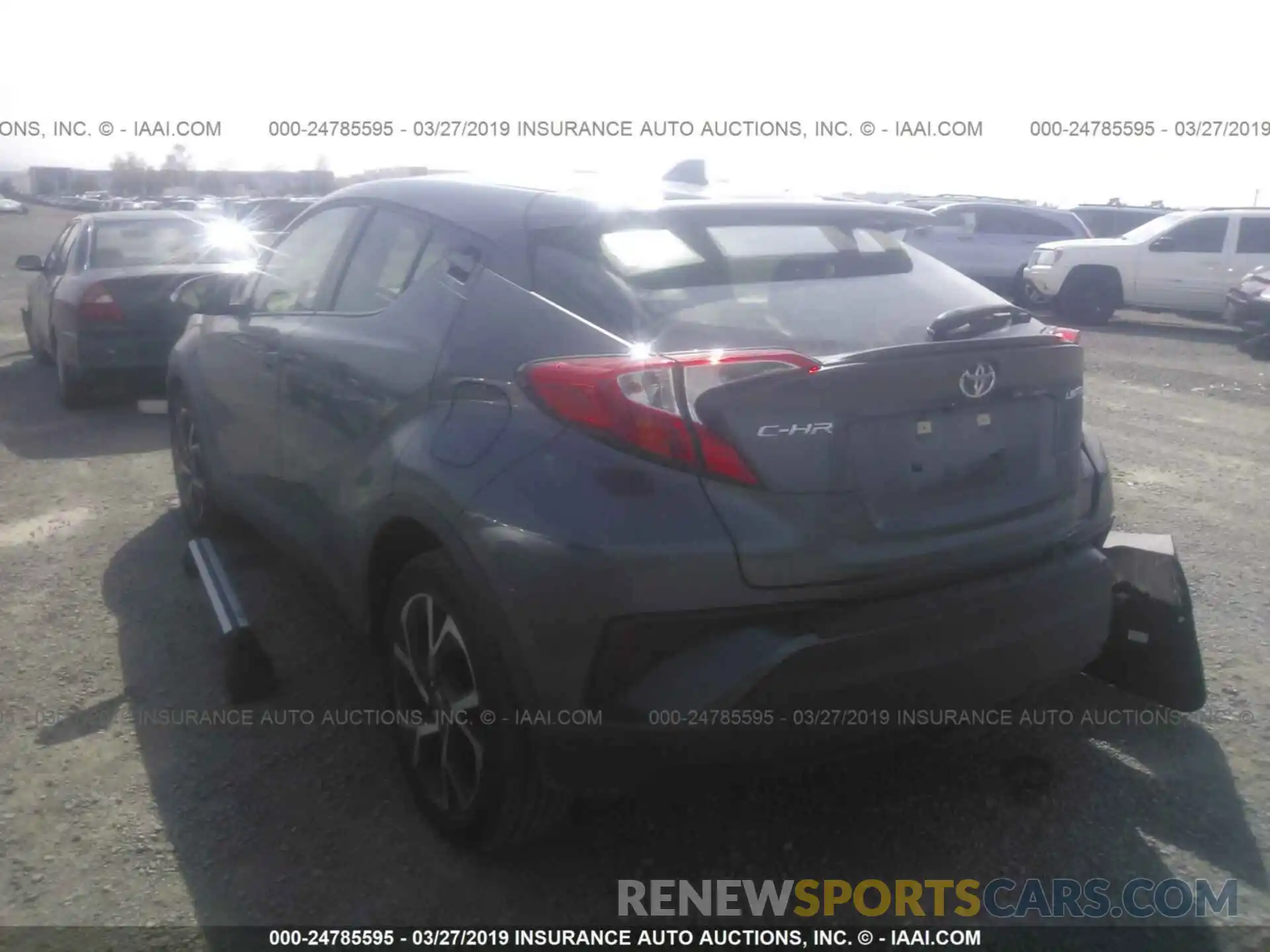 3 Photograph of a damaged car JTNKHMBX8K1020881 TOYOTA C-HR 2019