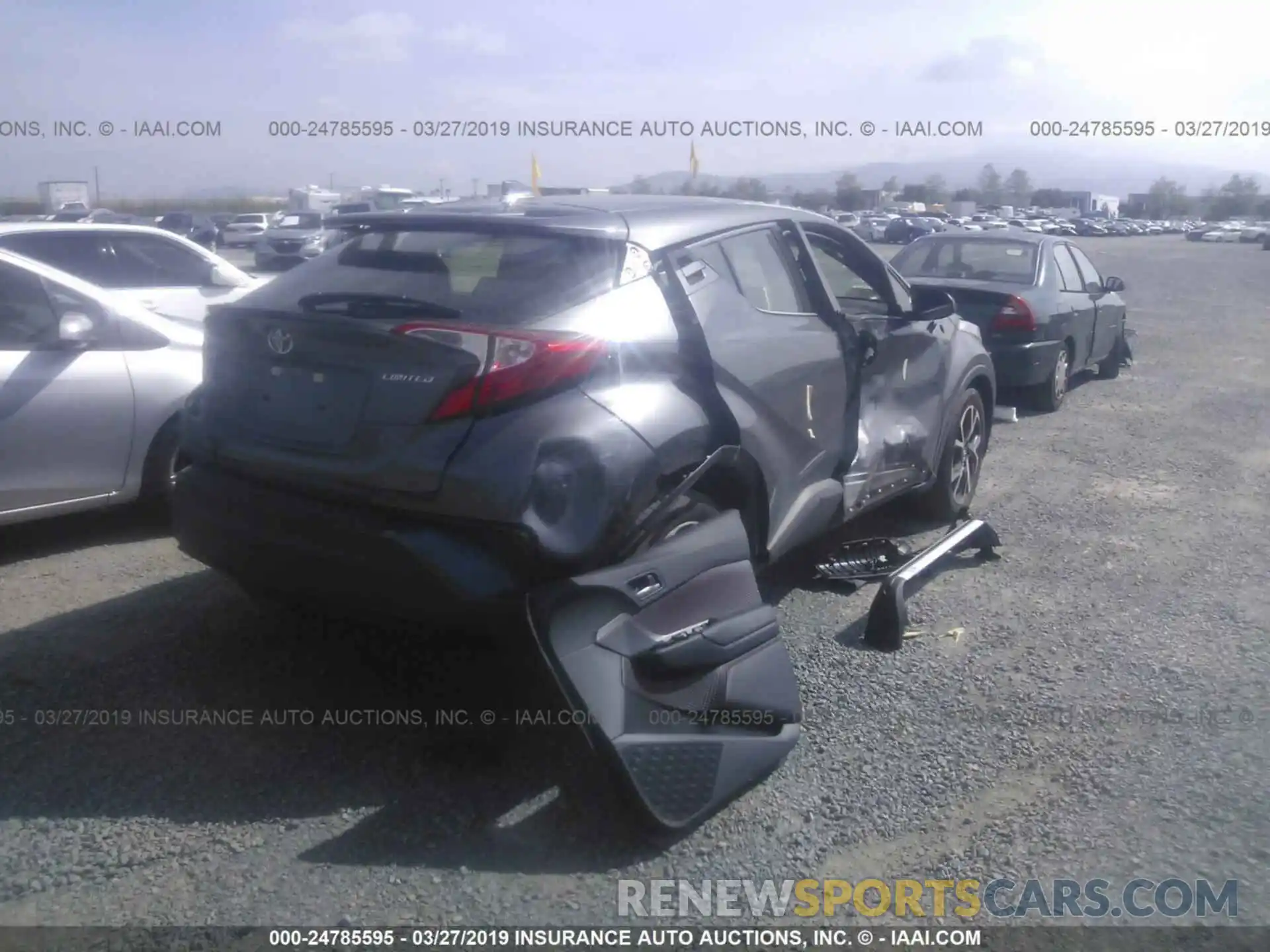 4 Photograph of a damaged car JTNKHMBX8K1020881 TOYOTA C-HR 2019