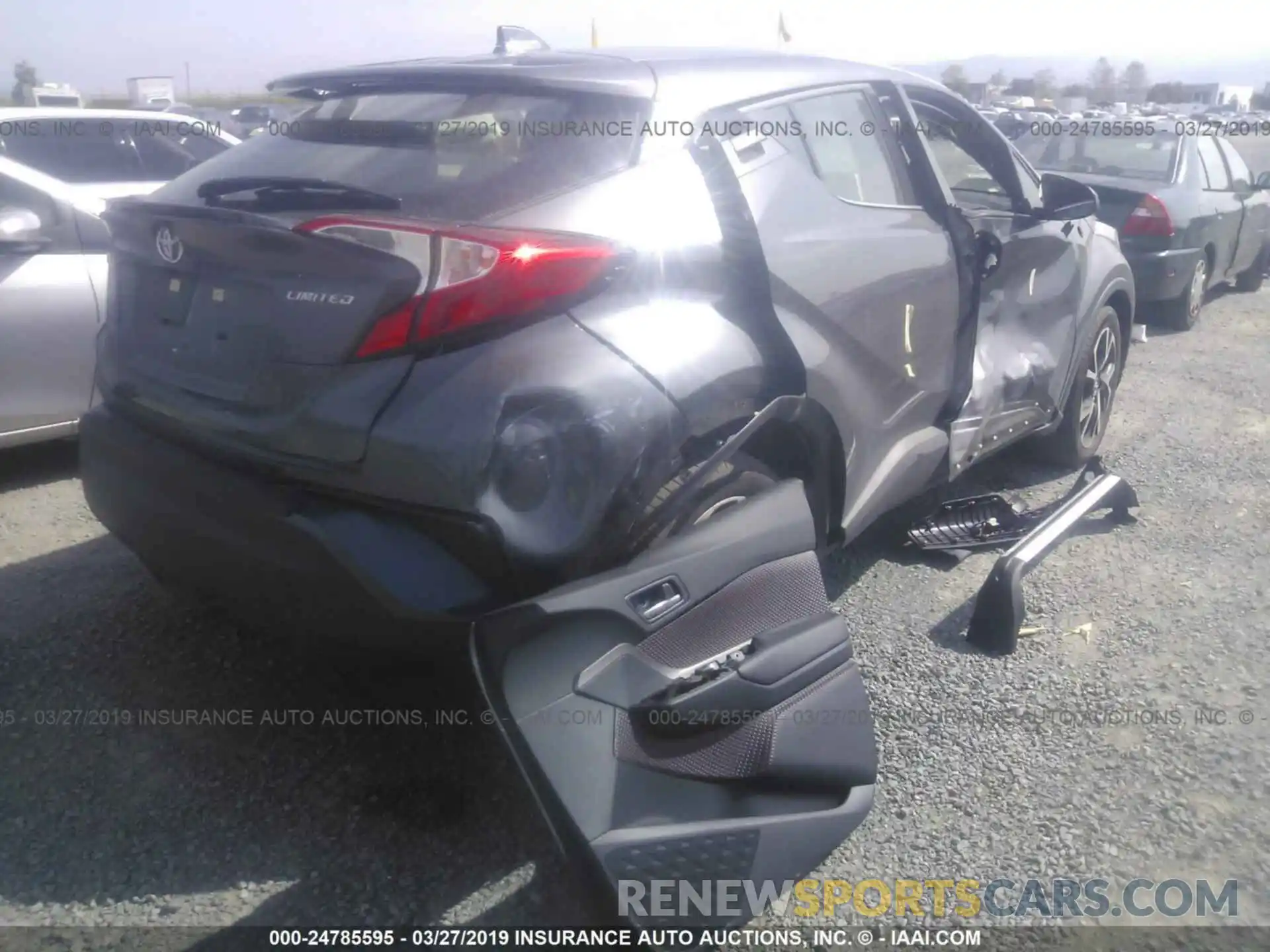 6 Photograph of a damaged car JTNKHMBX8K1020881 TOYOTA C-HR 2019