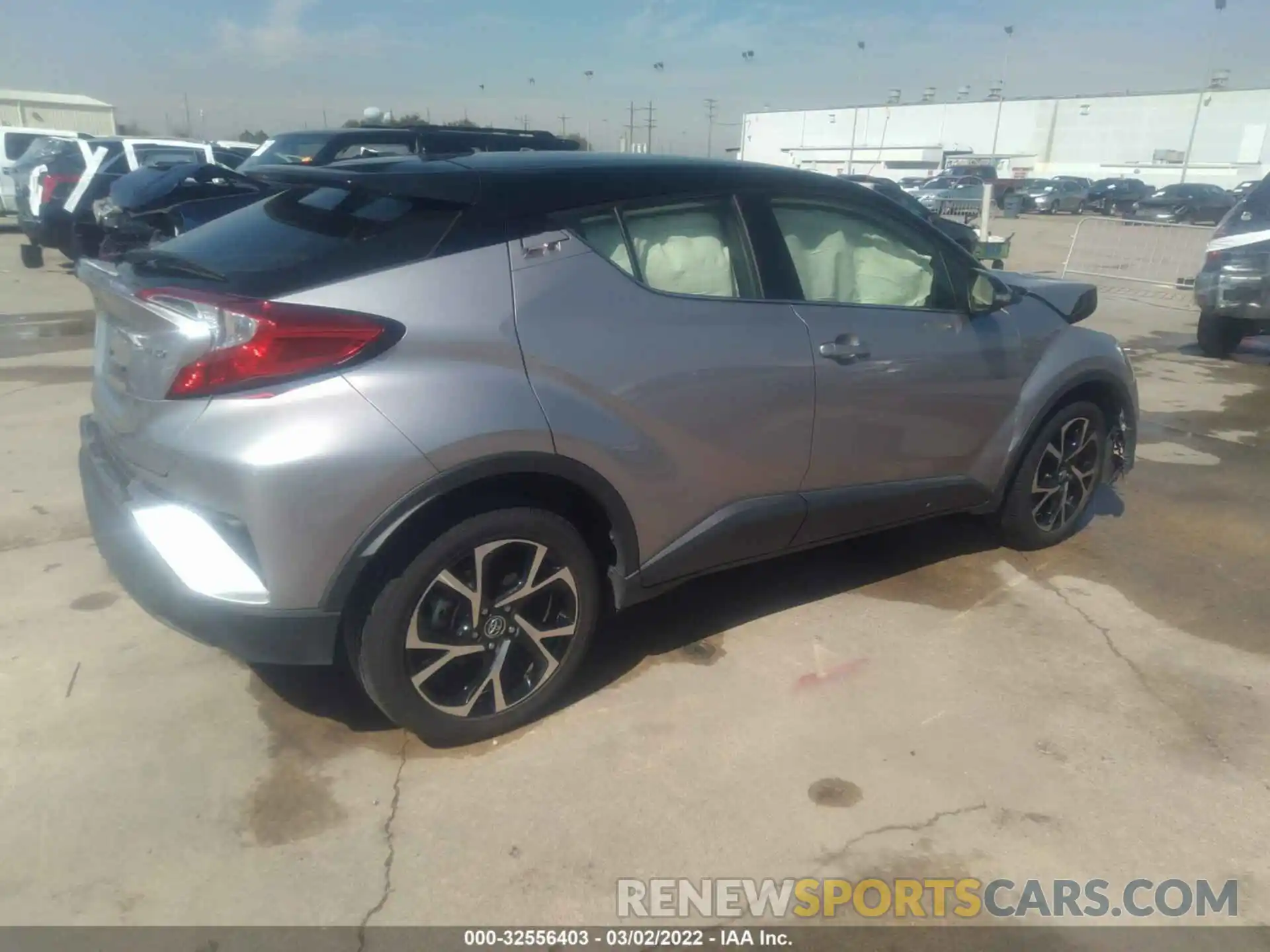 4 Photograph of a damaged car JTNKHMBX8K1020928 TOYOTA C-HR 2019