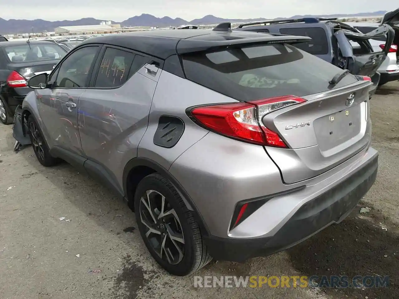 3 Photograph of a damaged car JTNKHMBX8K1022565 TOYOTA C-HR 2019