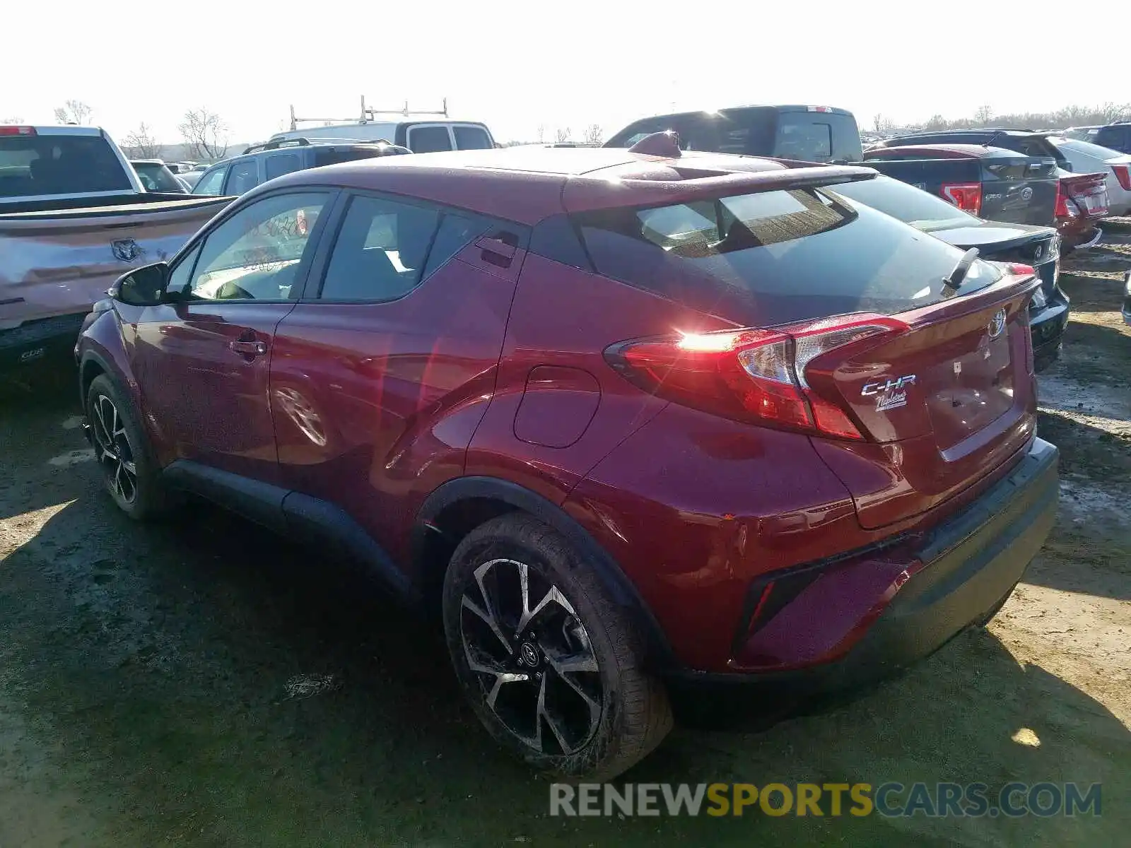 3 Photograph of a damaged car JTNKHMBX8K1022856 TOYOTA C-HR 2019