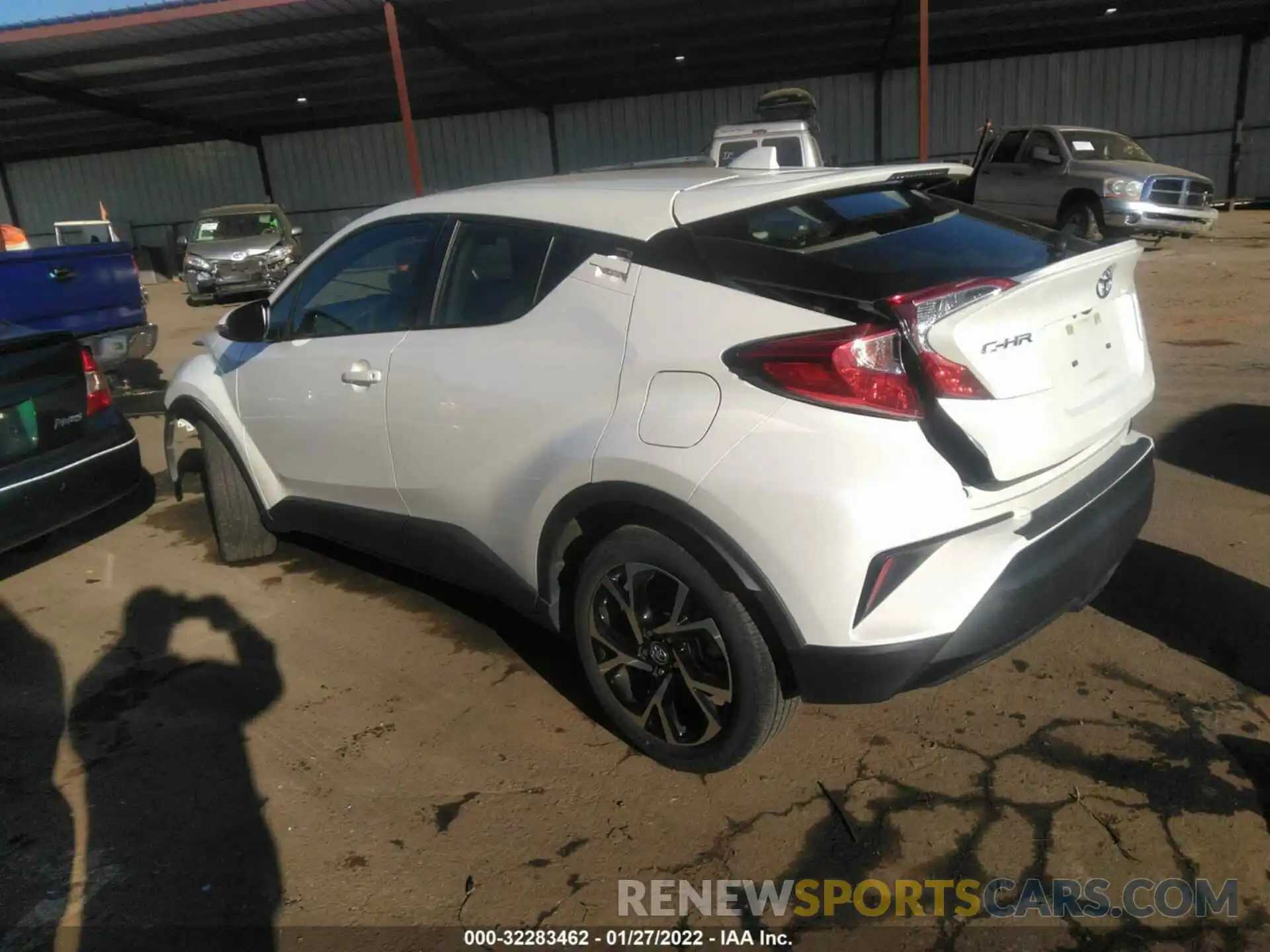 3 Photograph of a damaged car JTNKHMBX8K1023361 TOYOTA C-HR 2019