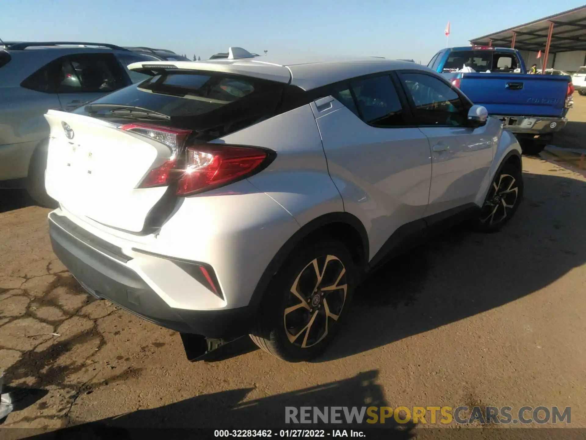 4 Photograph of a damaged car JTNKHMBX8K1023361 TOYOTA C-HR 2019