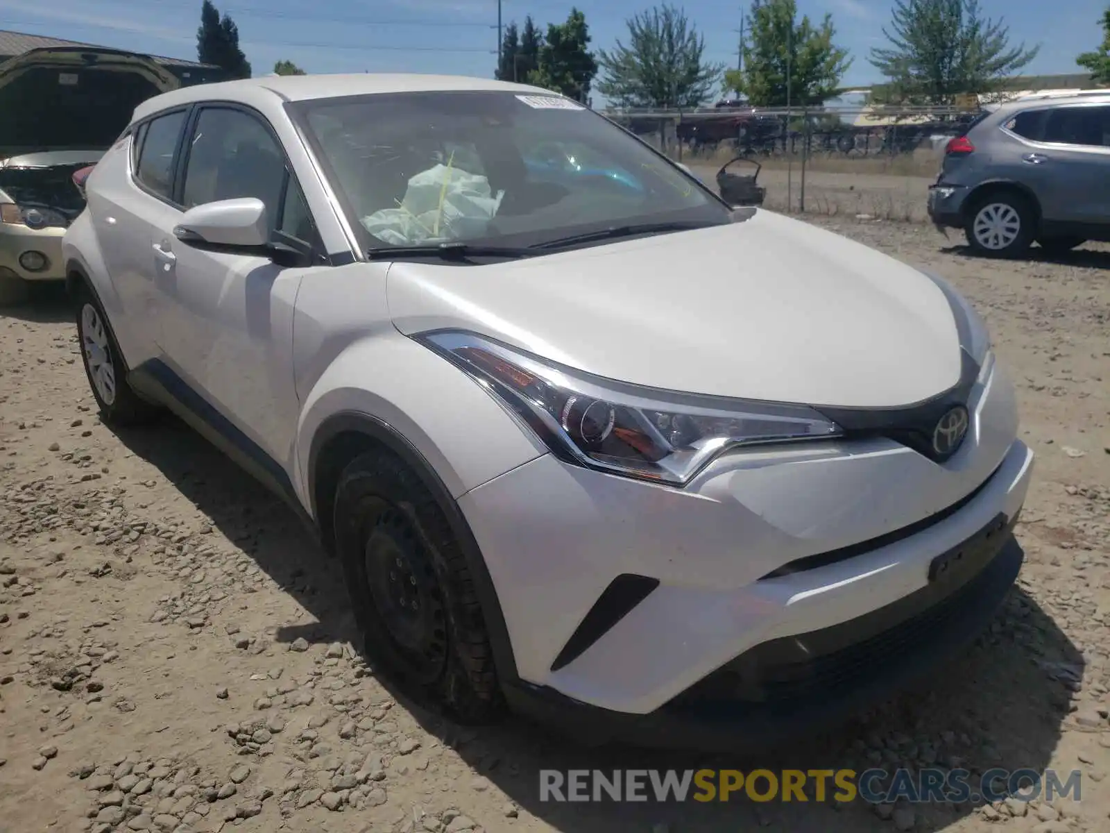 1 Photograph of a damaged car JTNKHMBX8K1023781 TOYOTA C-HR 2019