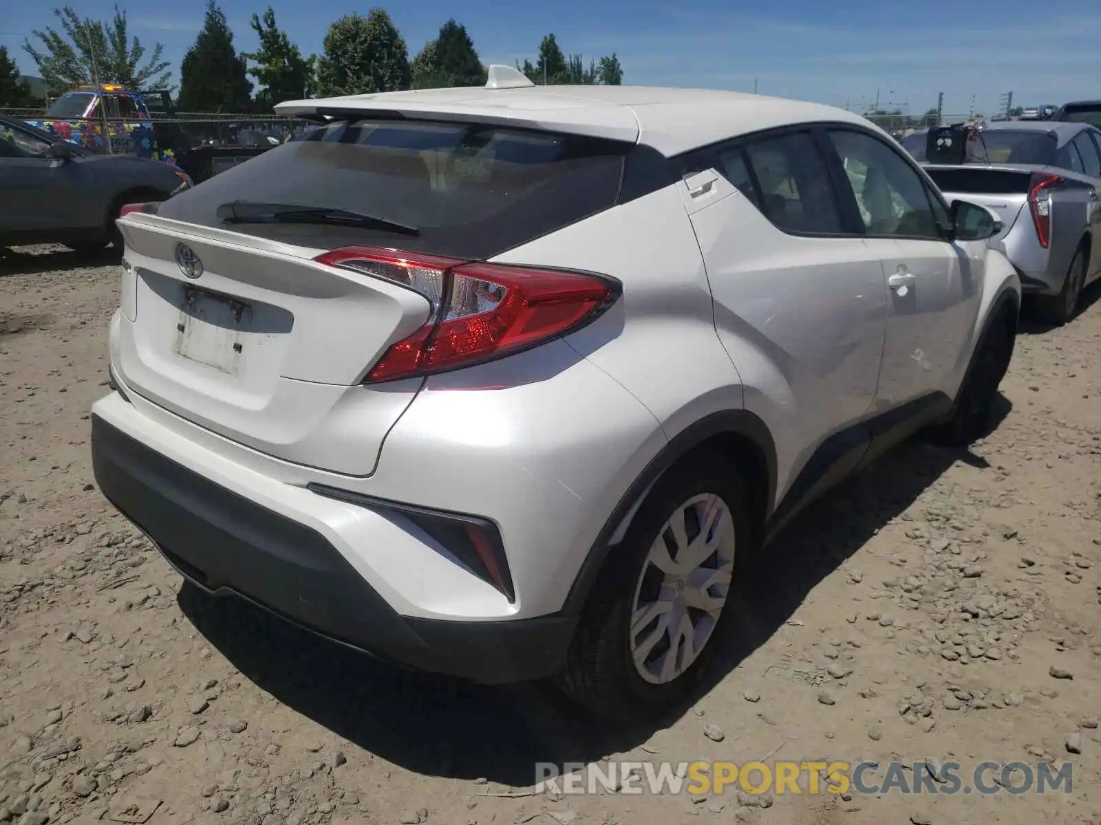 4 Photograph of a damaged car JTNKHMBX8K1023781 TOYOTA C-HR 2019