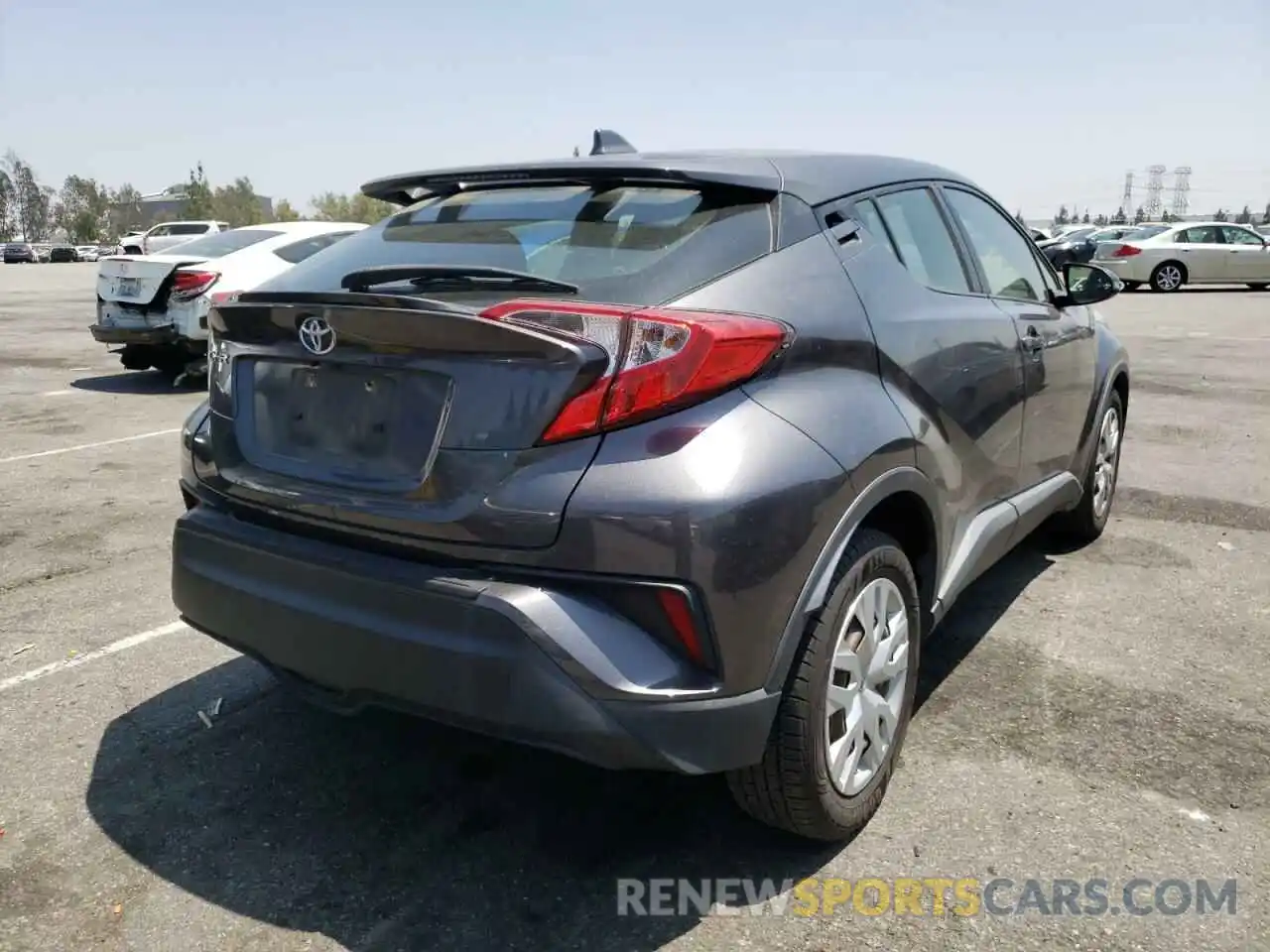 4 Photograph of a damaged car JTNKHMBX8K1024171 TOYOTA C-HR 2019