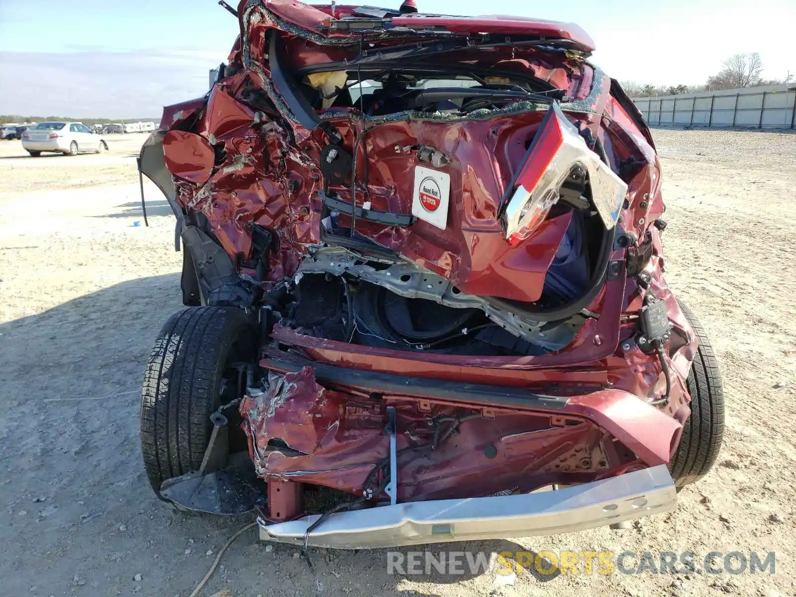 9 Photograph of a damaged car JTNKHMBX8K1025238 TOYOTA C-HR 2019