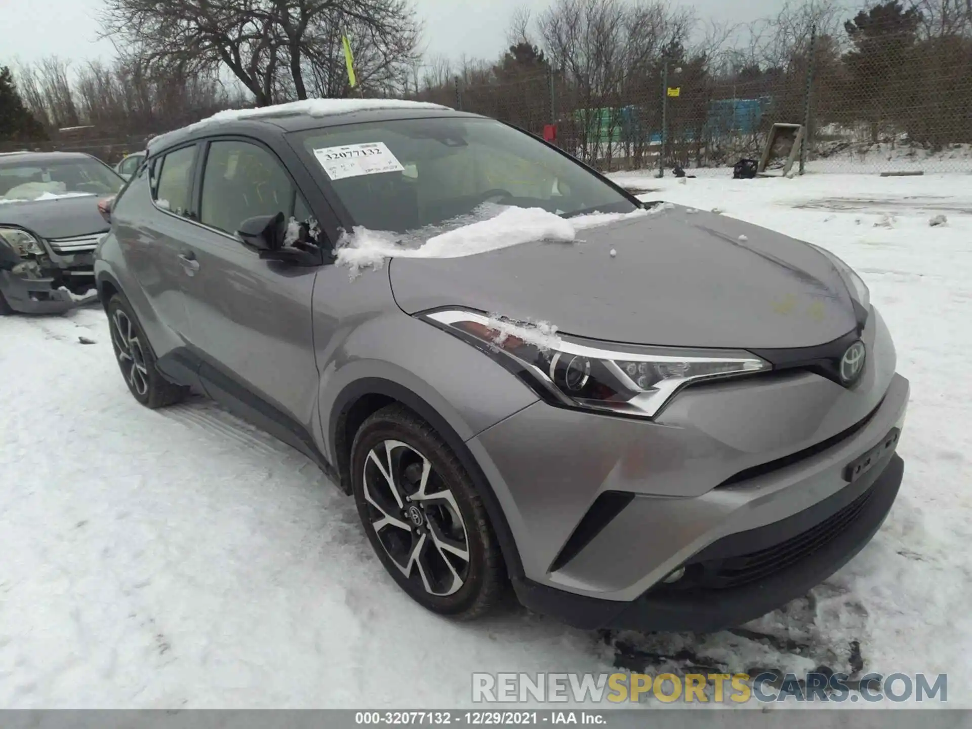 1 Фотография поврежденного автомобиля JTNKHMBX8K1025840 TOYOTA C-HR 2019