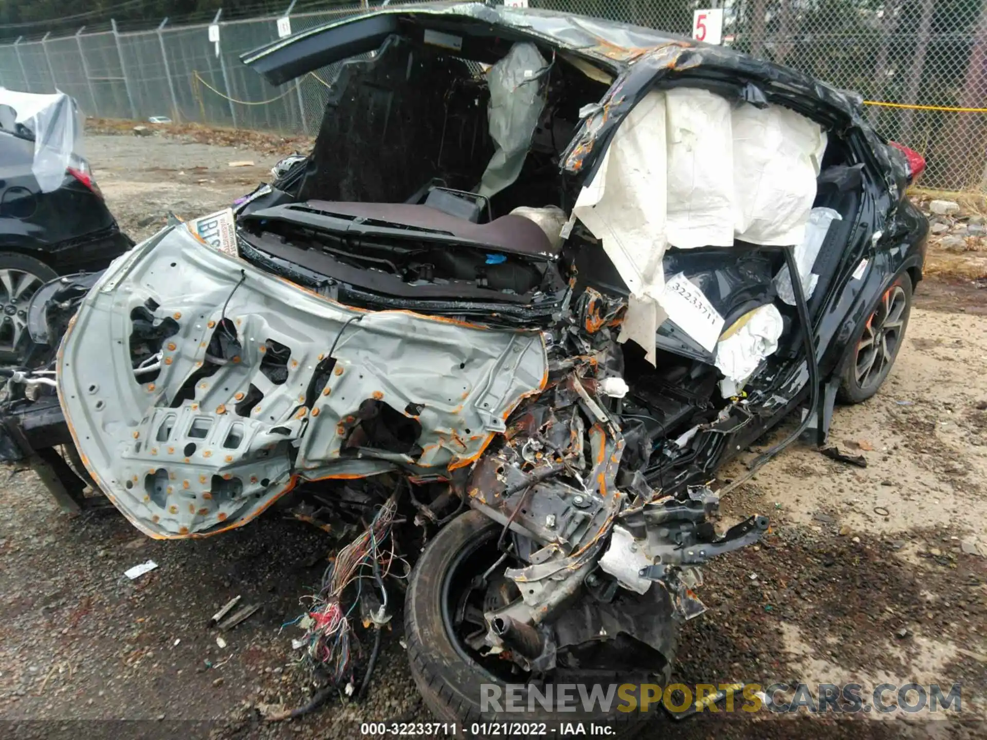 2 Photograph of a damaged car JTNKHMBX8K1025921 TOYOTA C-HR 2019