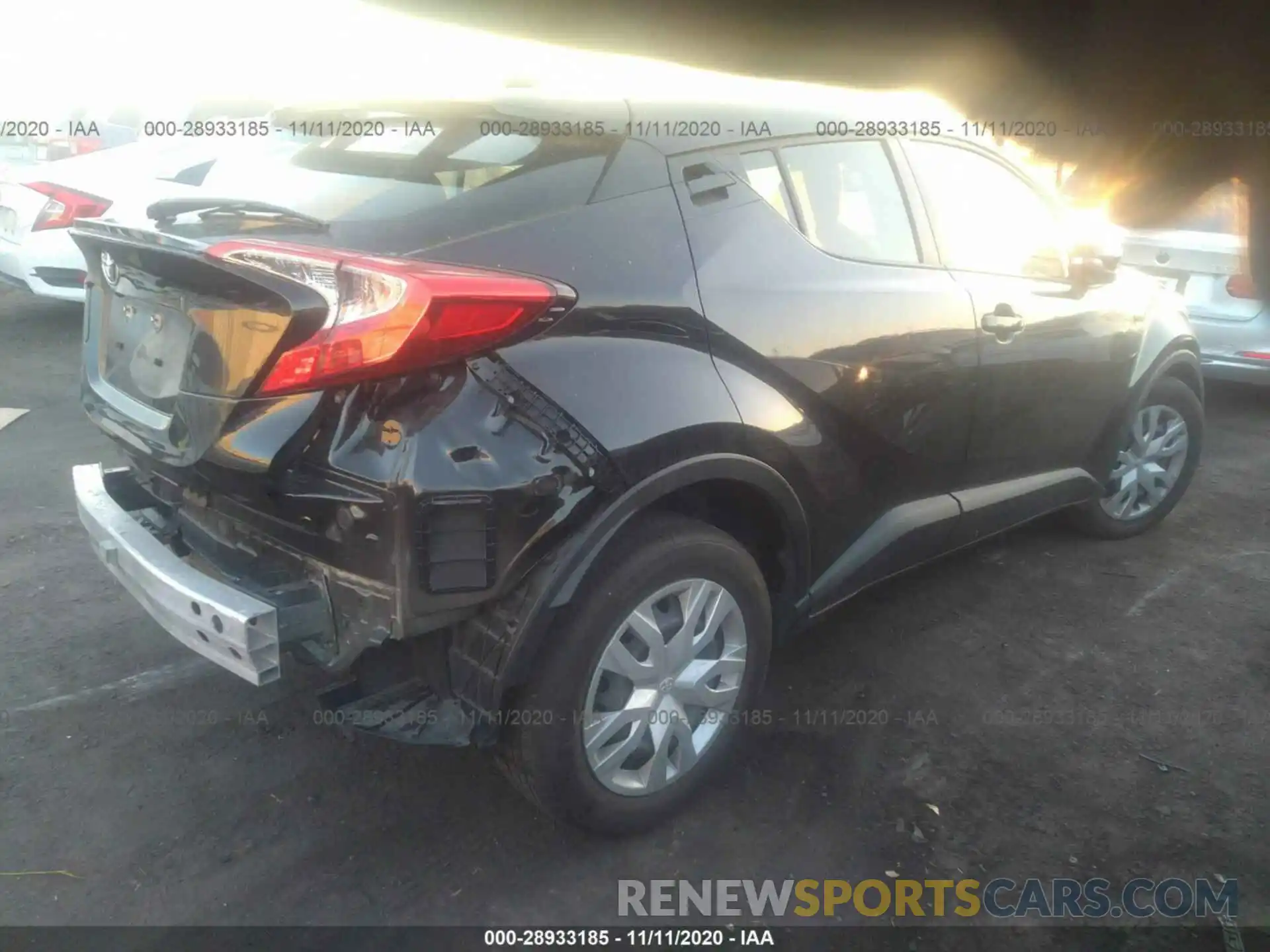 4 Photograph of a damaged car JTNKHMBX8K1026499 TOYOTA C-HR 2019