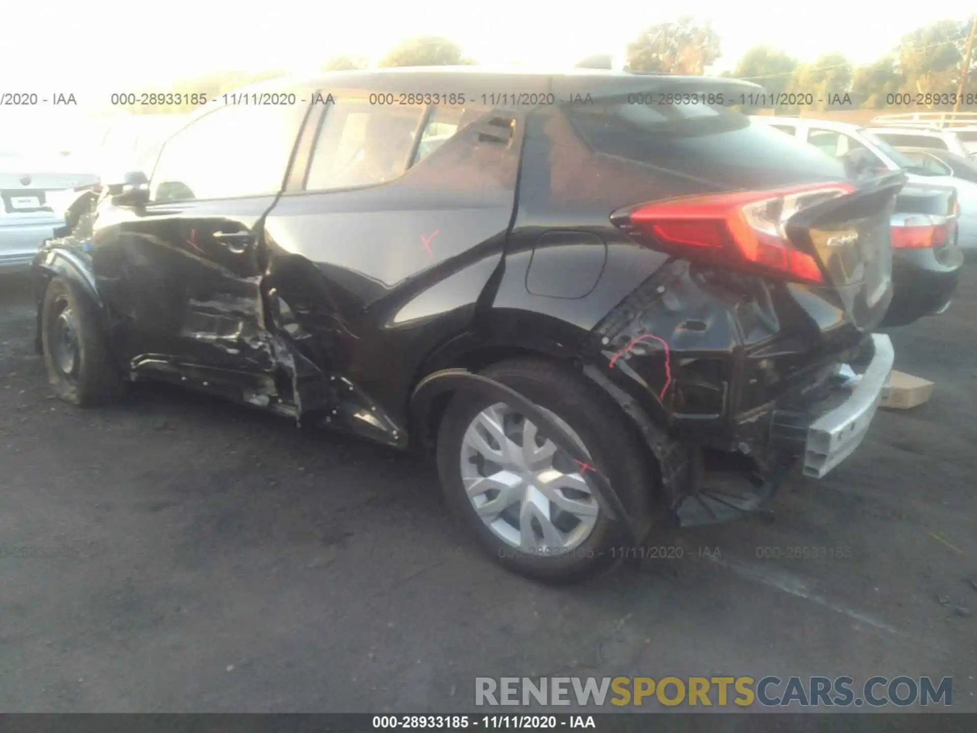 6 Photograph of a damaged car JTNKHMBX8K1026499 TOYOTA C-HR 2019