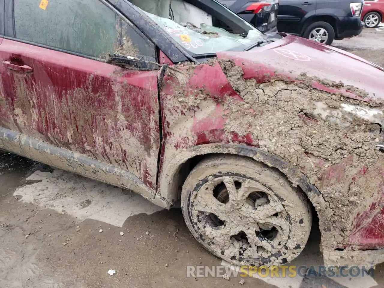 10 Photograph of a damaged car JTNKHMBX8K1027300 TOYOTA C-HR 2019