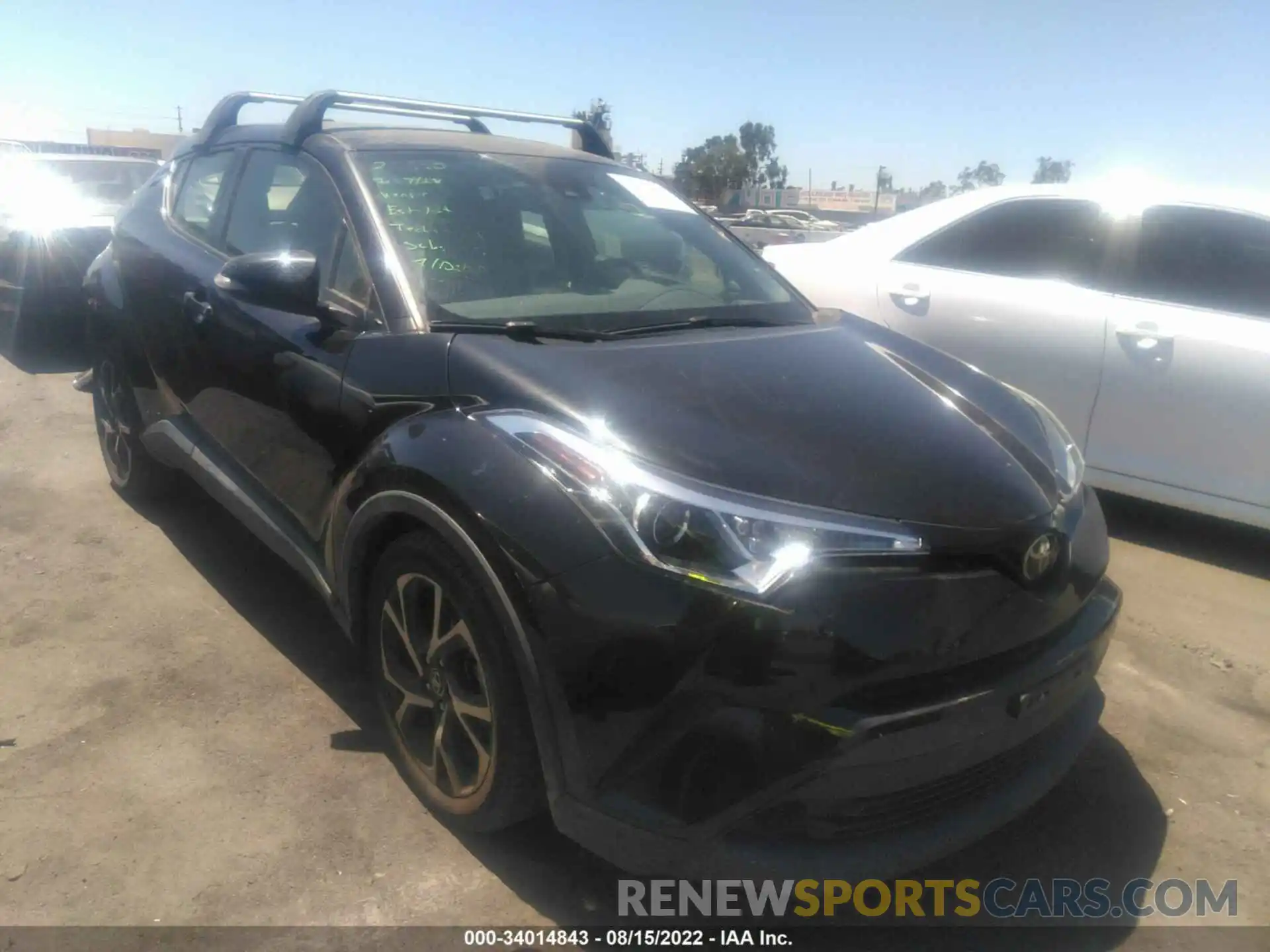 1 Photograph of a damaged car JTNKHMBX8K1032013 TOYOTA C-HR 2019