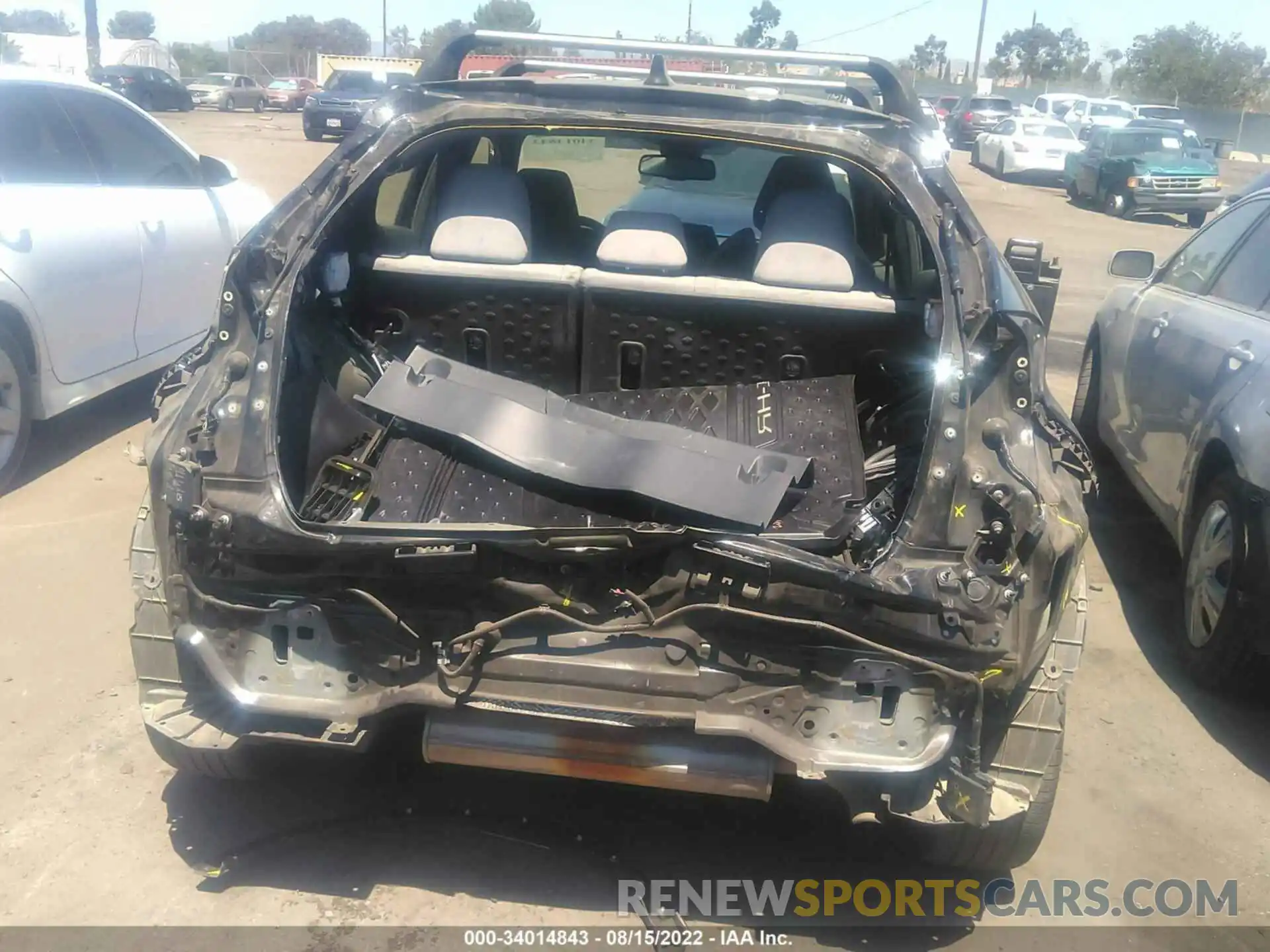 6 Photograph of a damaged car JTNKHMBX8K1032013 TOYOTA C-HR 2019