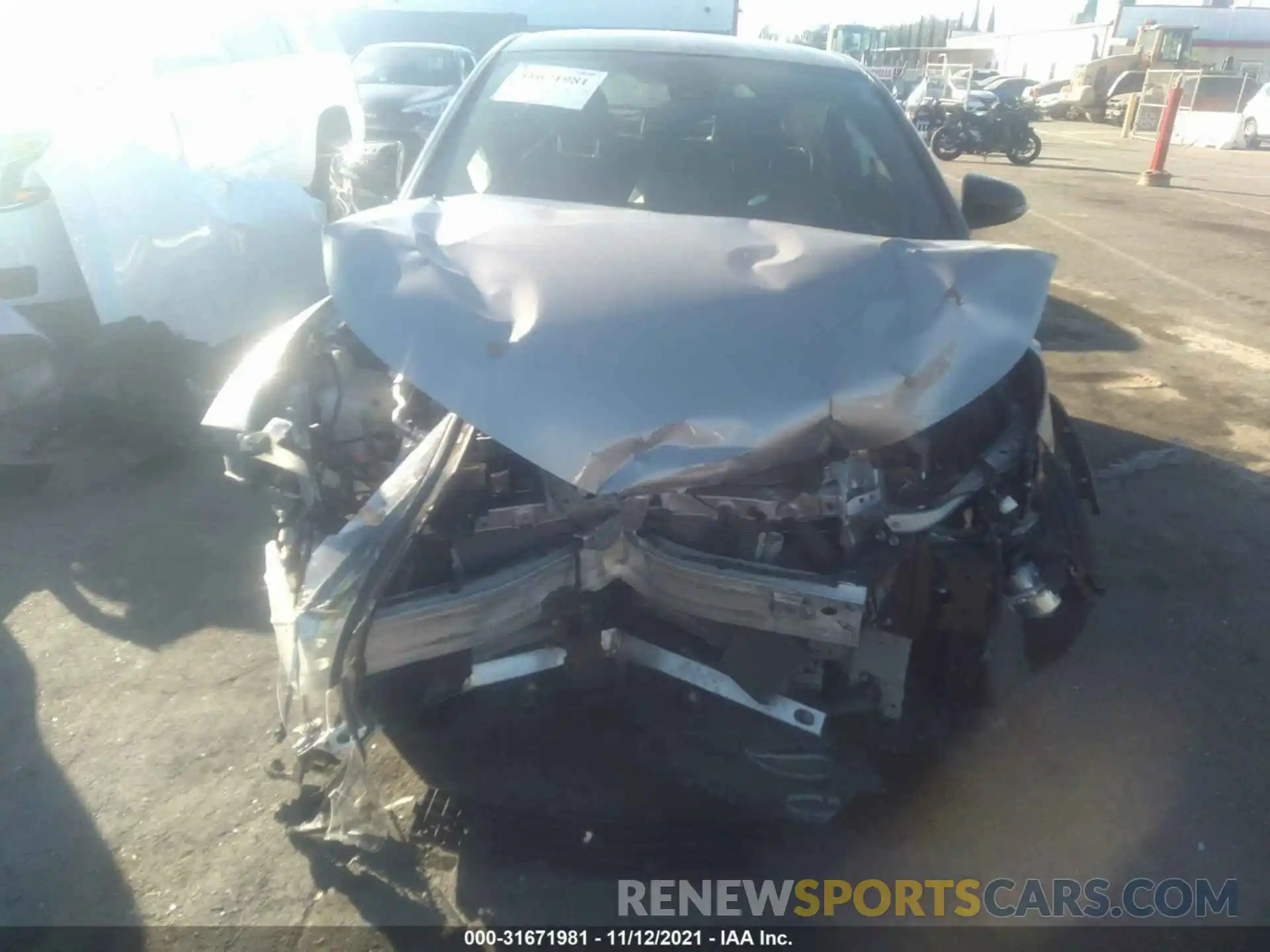 6 Photograph of a damaged car JTNKHMBX8K1033422 TOYOTA C-HR 2019