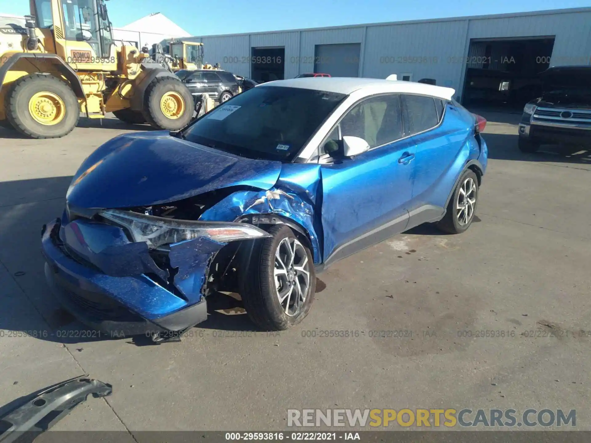 6 Photograph of a damaged car JTNKHMBX8K1034506 TOYOTA C-HR 2019