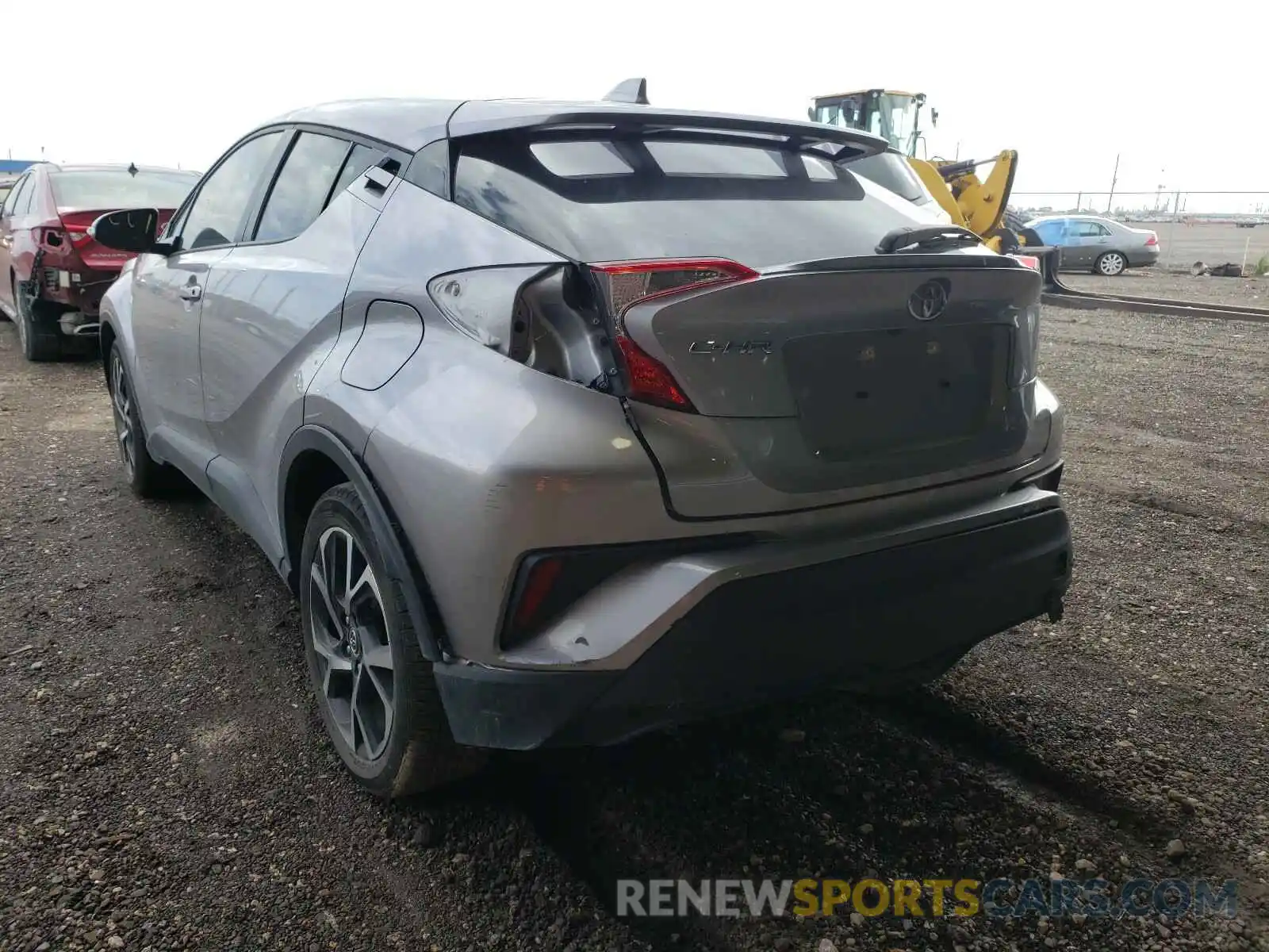 3 Photograph of a damaged car JTNKHMBX8K1035025 TOYOTA C-HR 2019