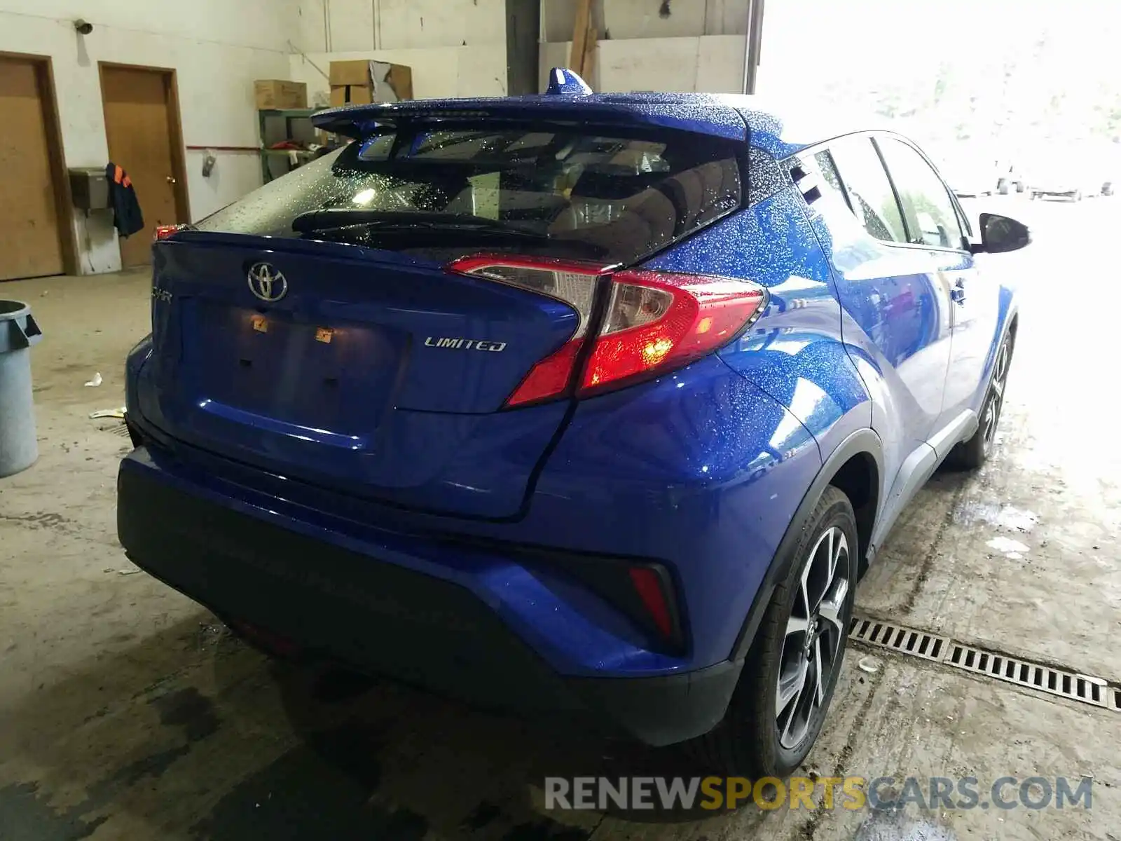 4 Photograph of a damaged car JTNKHMBX8K1035123 TOYOTA C-HR 2019