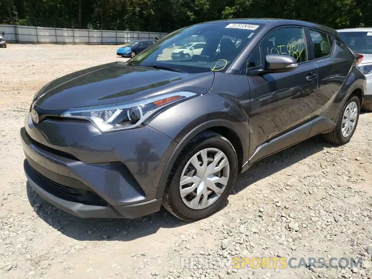 2 Photograph of a damaged car JTNKHMBX8K1035395 TOYOTA C-HR 2019