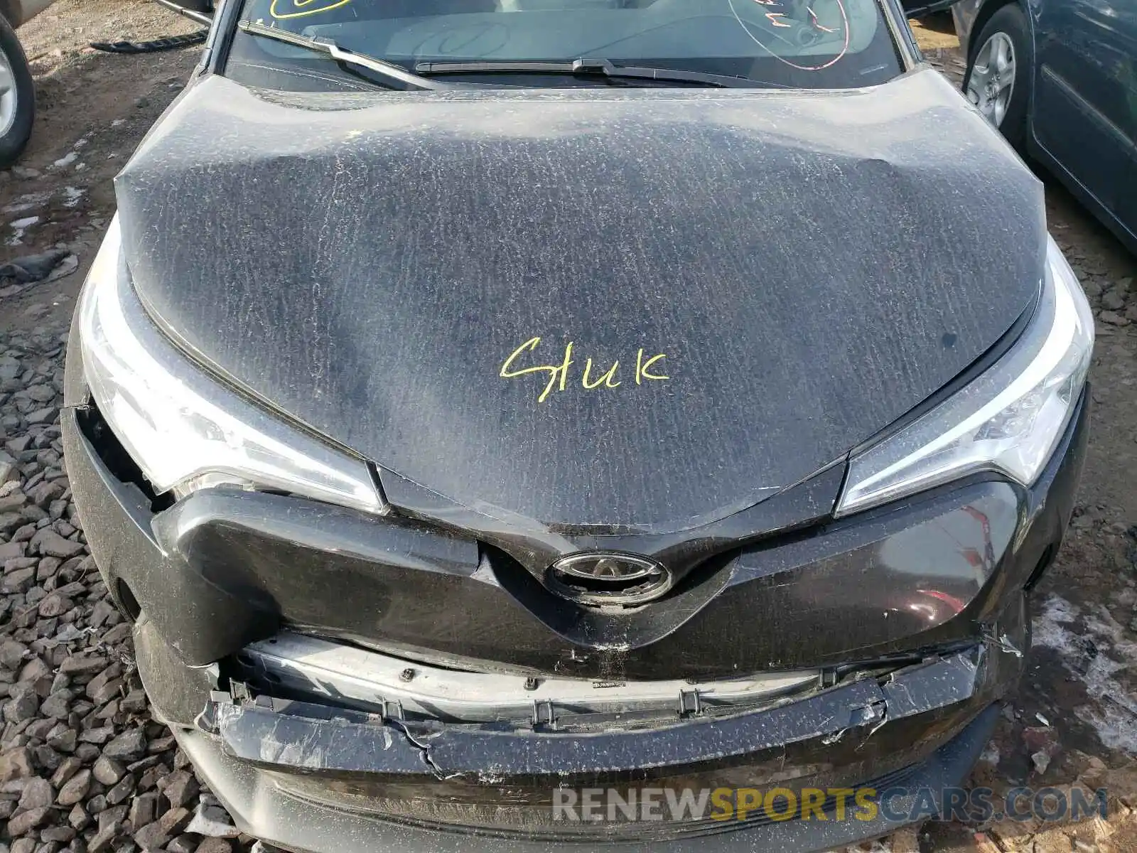 7 Photograph of a damaged car JTNKHMBX8K1035574 TOYOTA C-HR 2019