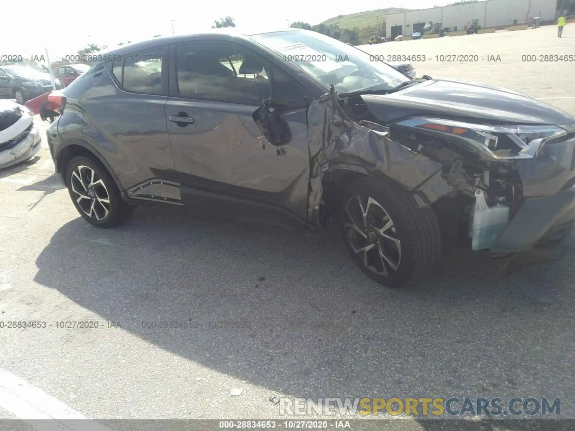 6 Photograph of a damaged car JTNKHMBX8K1035770 TOYOTA C-HR 2019