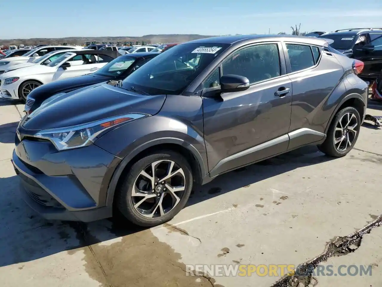 1 Photograph of a damaged car JTNKHMBX8K1036434 TOYOTA C-HR 2019