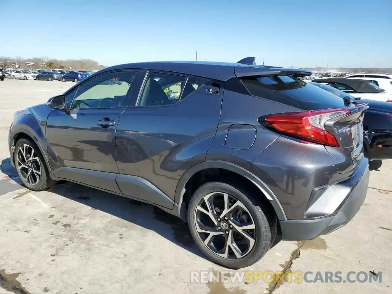 2 Photograph of a damaged car JTNKHMBX8K1036434 TOYOTA C-HR 2019