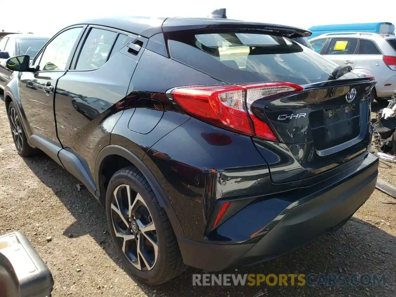 3 Photograph of a damaged car JTNKHMBX8K1037034 TOYOTA C-HR 2019