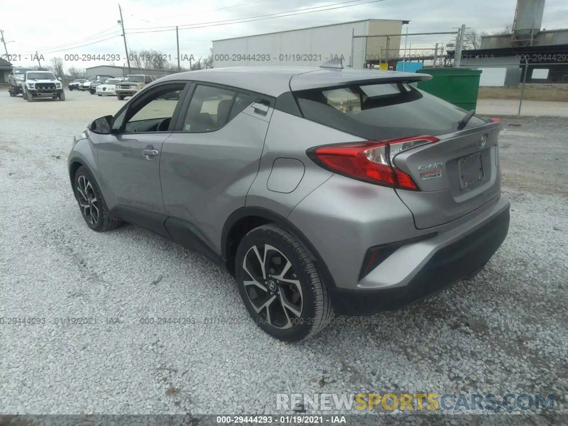 3 Photograph of a damaged car JTNKHMBX8K1037650 TOYOTA C-HR 2019