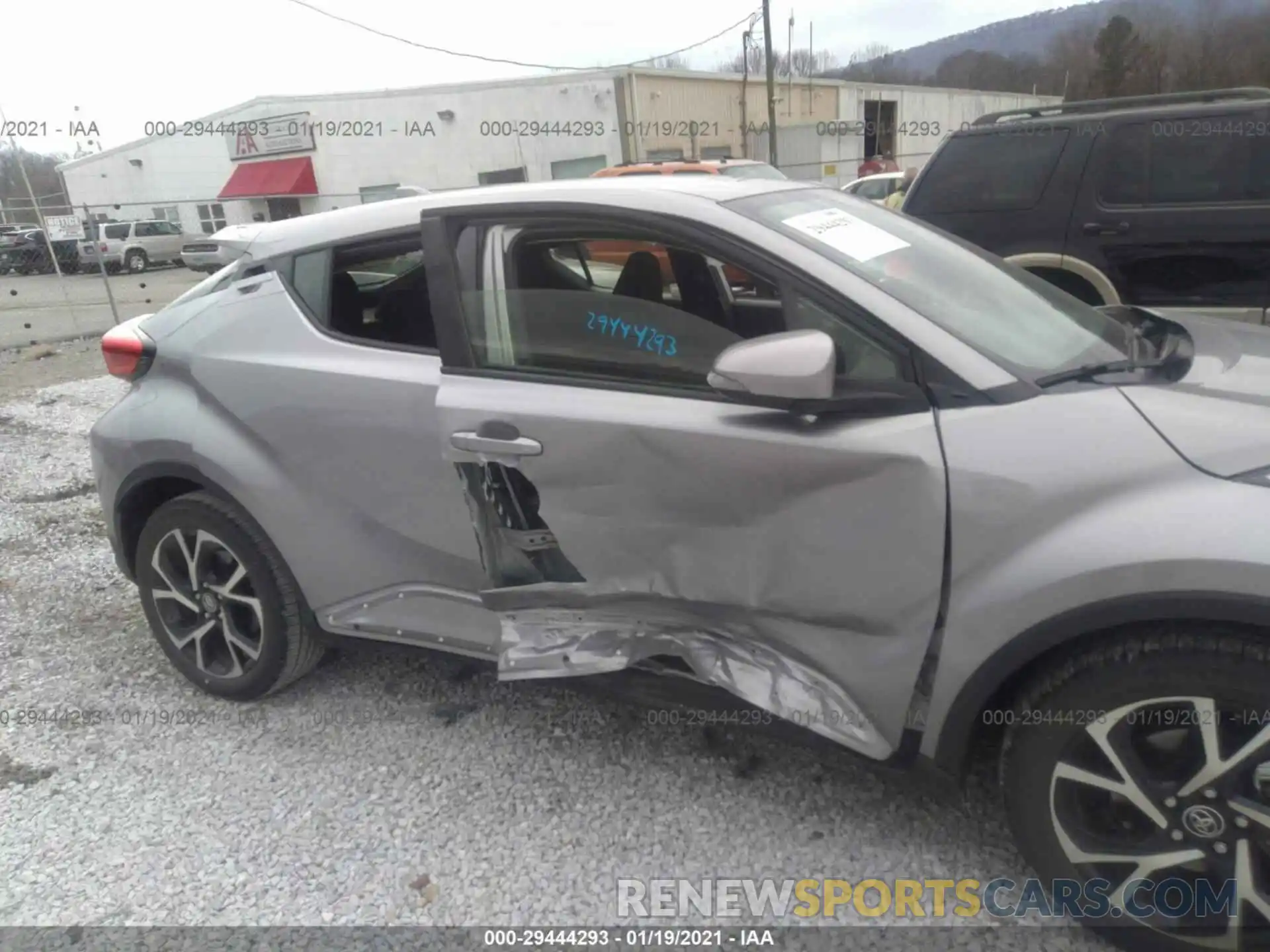 6 Photograph of a damaged car JTNKHMBX8K1037650 TOYOTA C-HR 2019