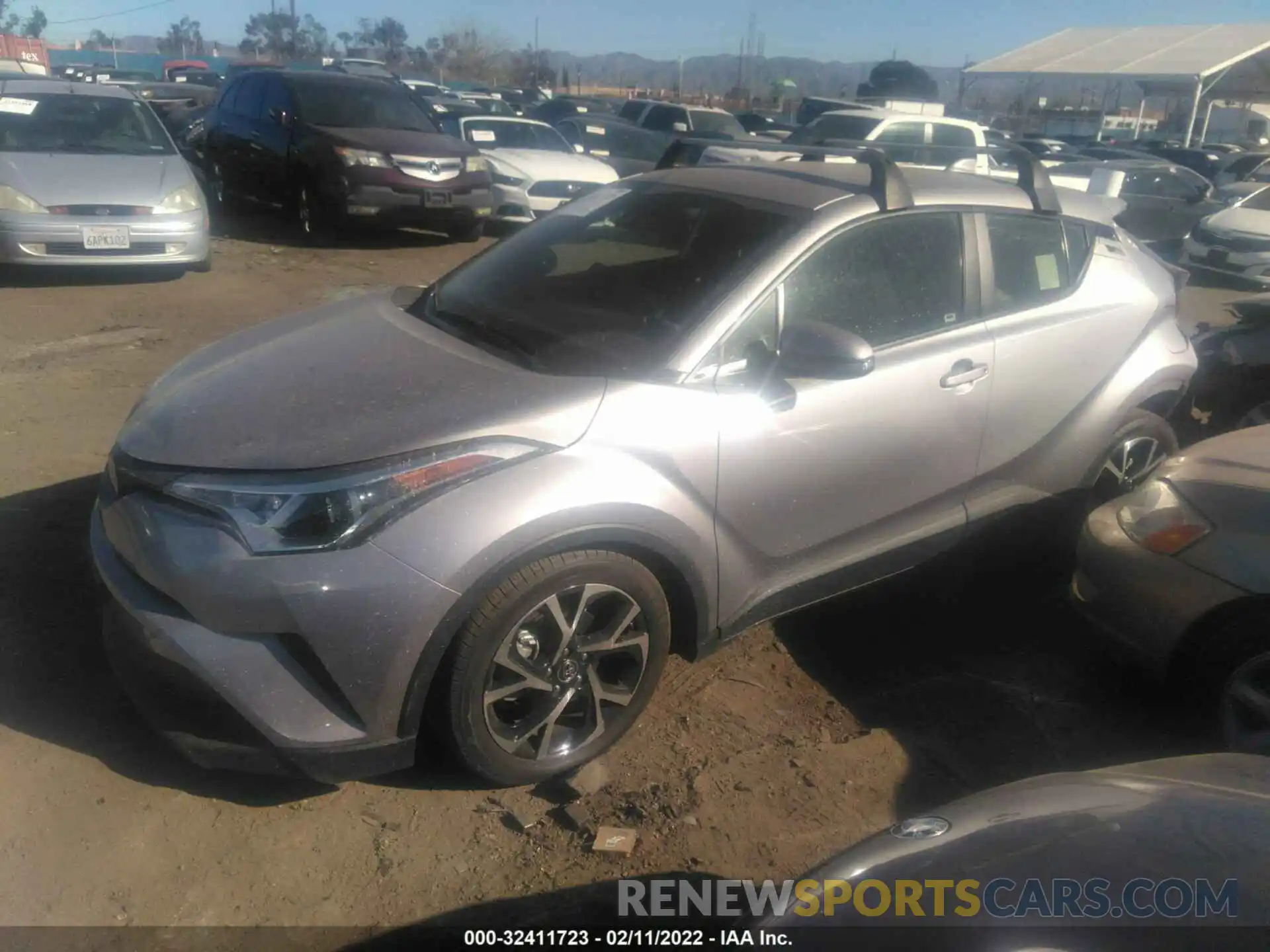 2 Photograph of a damaged car JTNKHMBX8K1038720 TOYOTA C-HR 2019