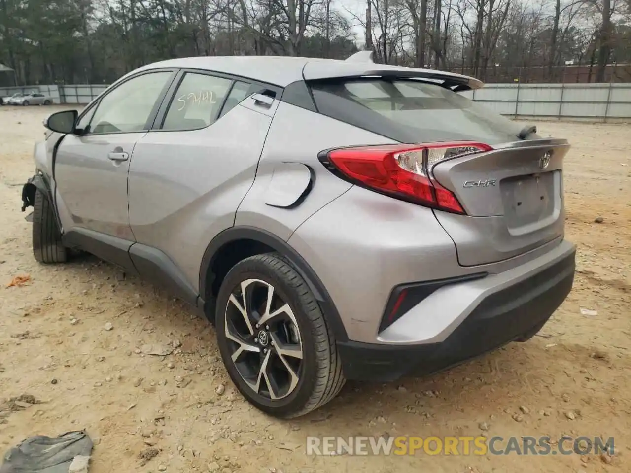 3 Photograph of a damaged car JTNKHMBX8K1041830 TOYOTA C-HR 2019