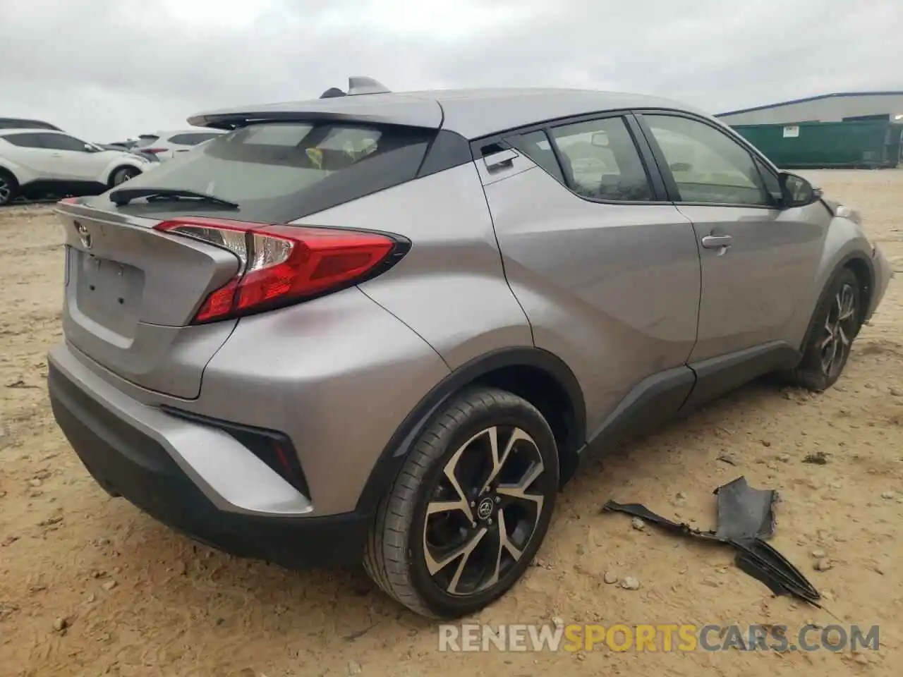 4 Photograph of a damaged car JTNKHMBX8K1041830 TOYOTA C-HR 2019