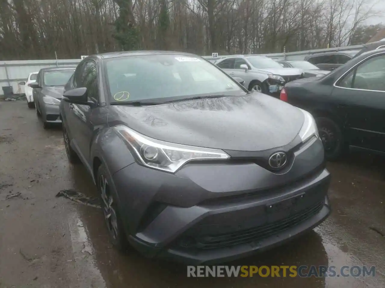 1 Photograph of a damaged car JTNKHMBX8K1041875 TOYOTA C-HR 2019