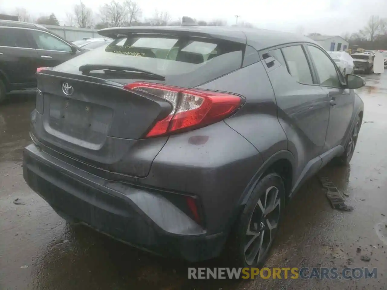 4 Photograph of a damaged car JTNKHMBX8K1041875 TOYOTA C-HR 2019