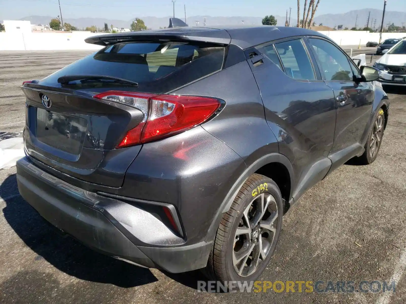 4 Photograph of a damaged car JTNKHMBX8K1045568 TOYOTA C-HR 2019