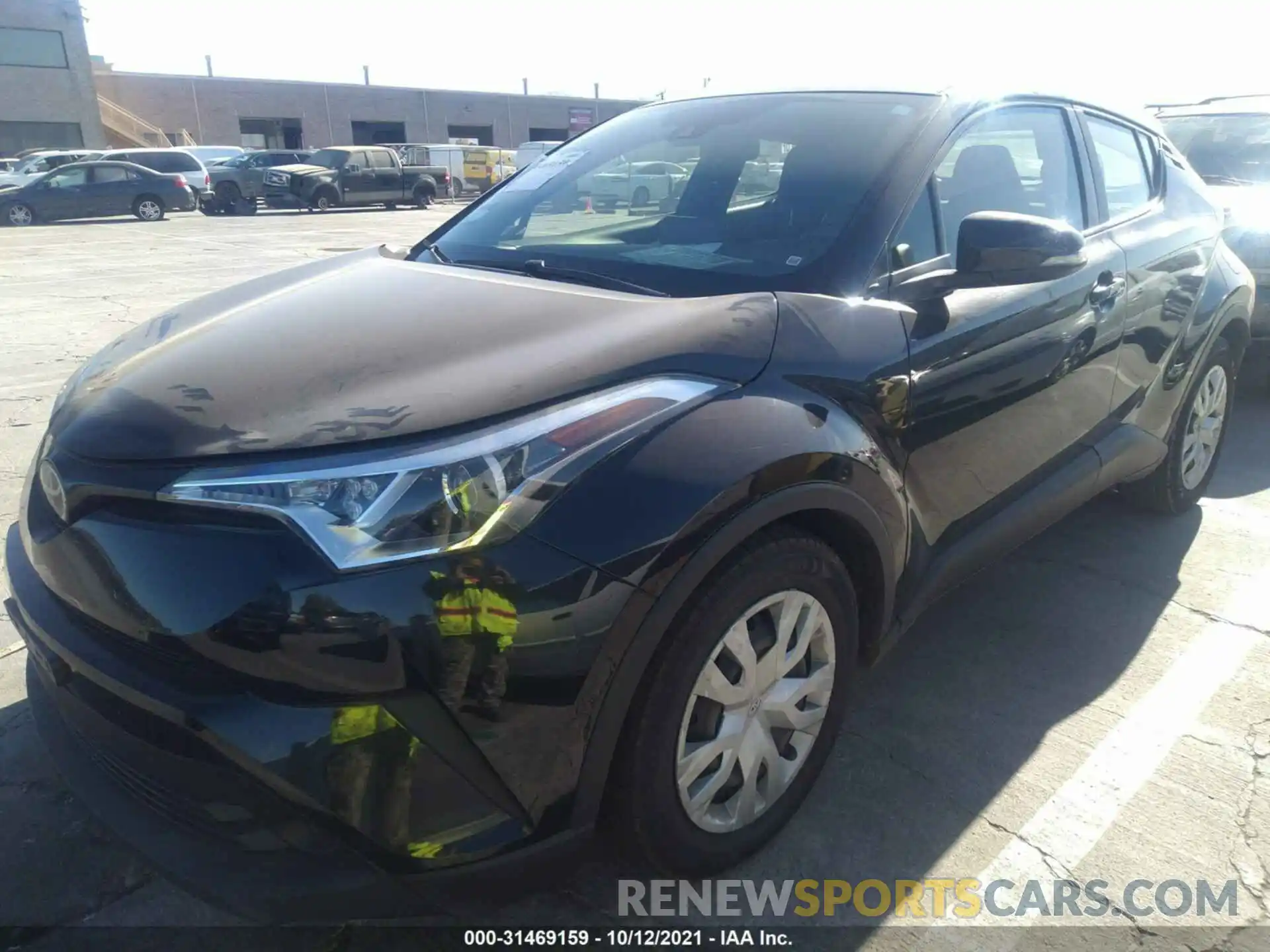 2 Photograph of a damaged car JTNKHMBX8K1047210 TOYOTA C-HR 2019