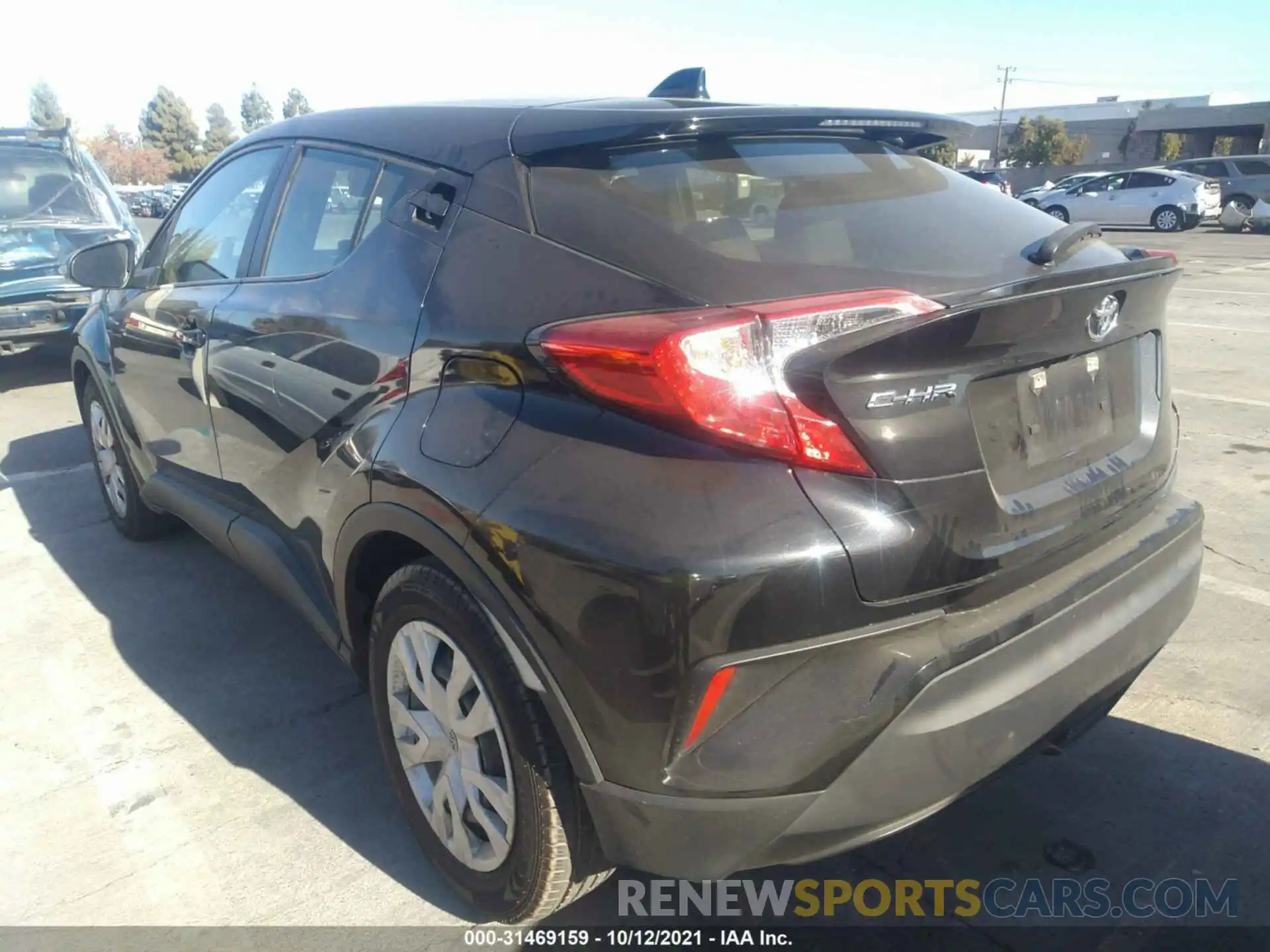 3 Photograph of a damaged car JTNKHMBX8K1047210 TOYOTA C-HR 2019