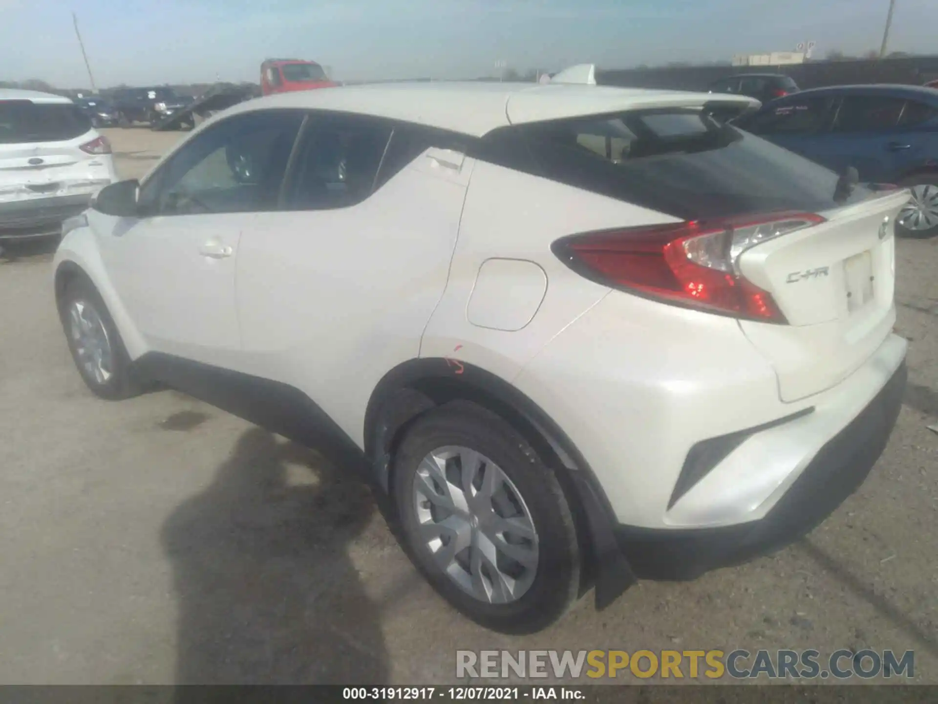 3 Photograph of a damaged car JTNKHMBX8K1047952 TOYOTA C-HR 2019